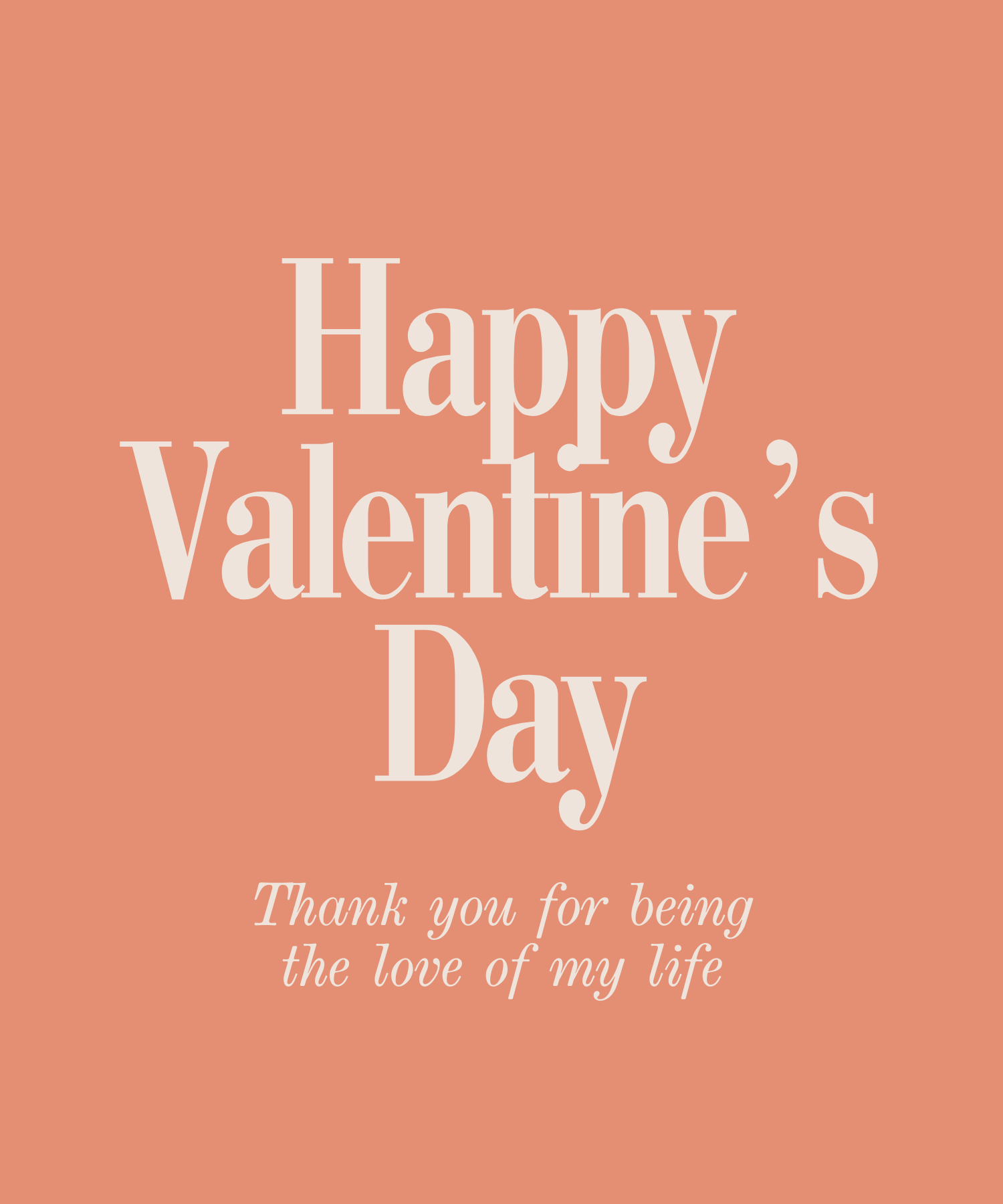 Happy Valentine's Greeting Card