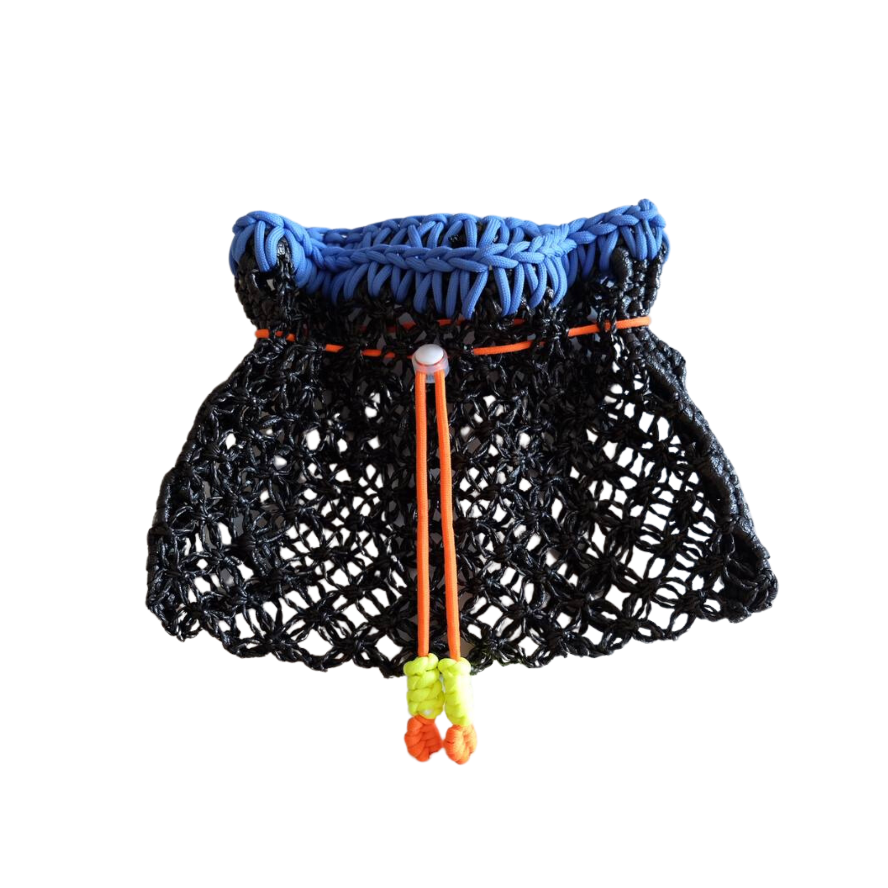 Drawstring Straw Bag
