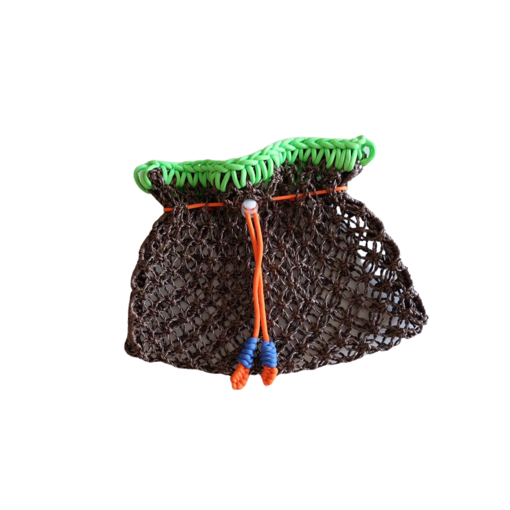 Drawstring Straw Bag