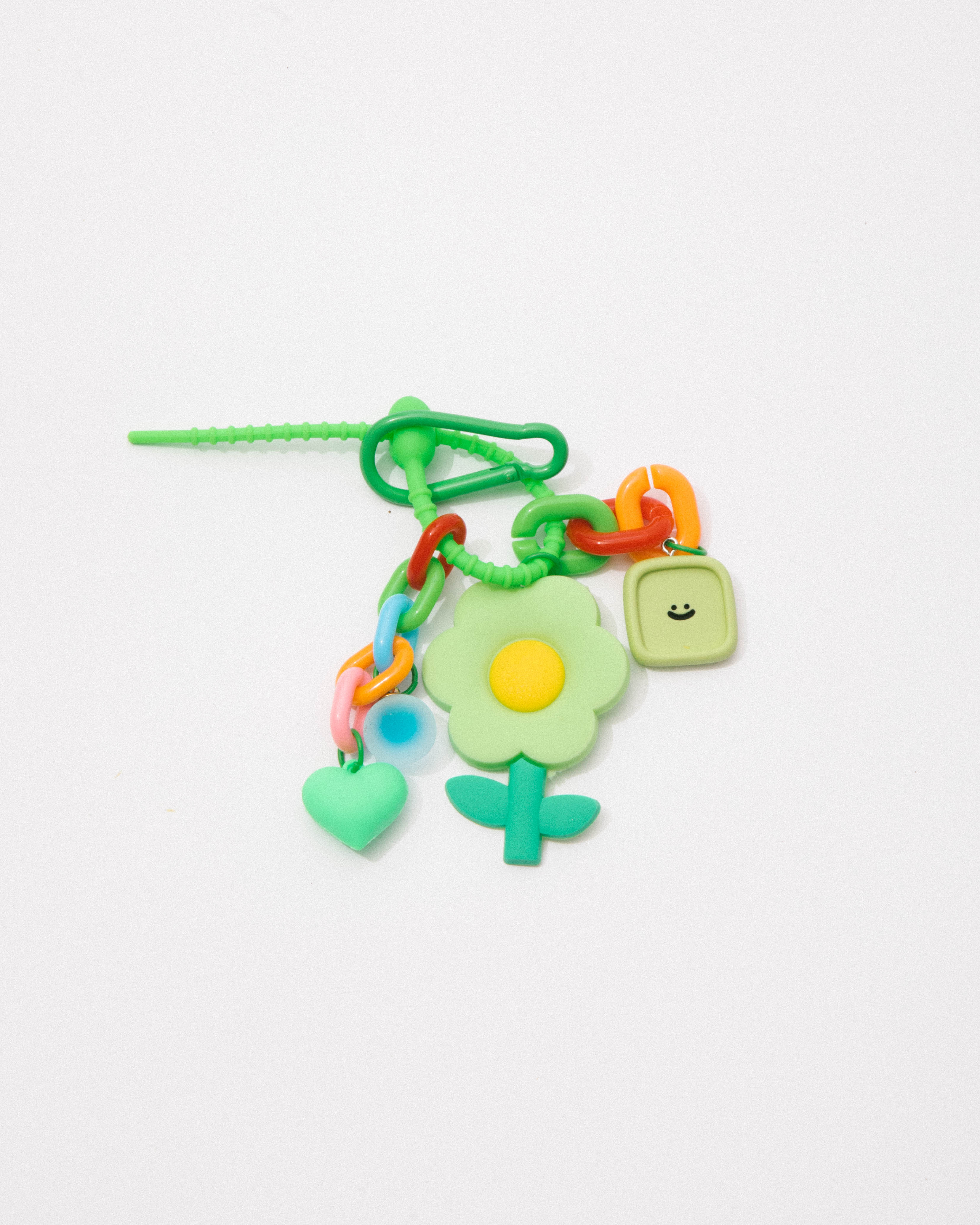 Pastel Flower Keychain