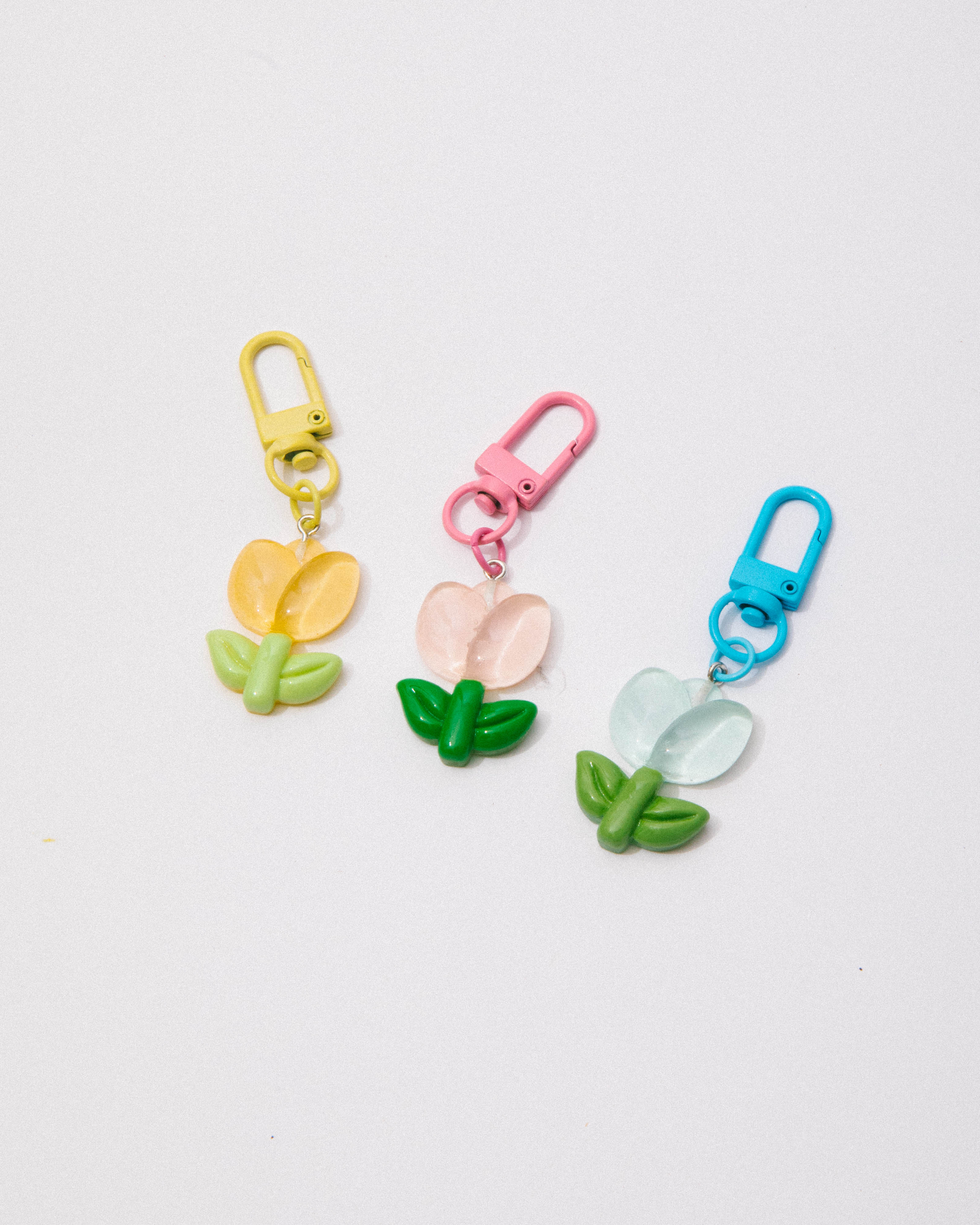 Tulip Flower Keychain