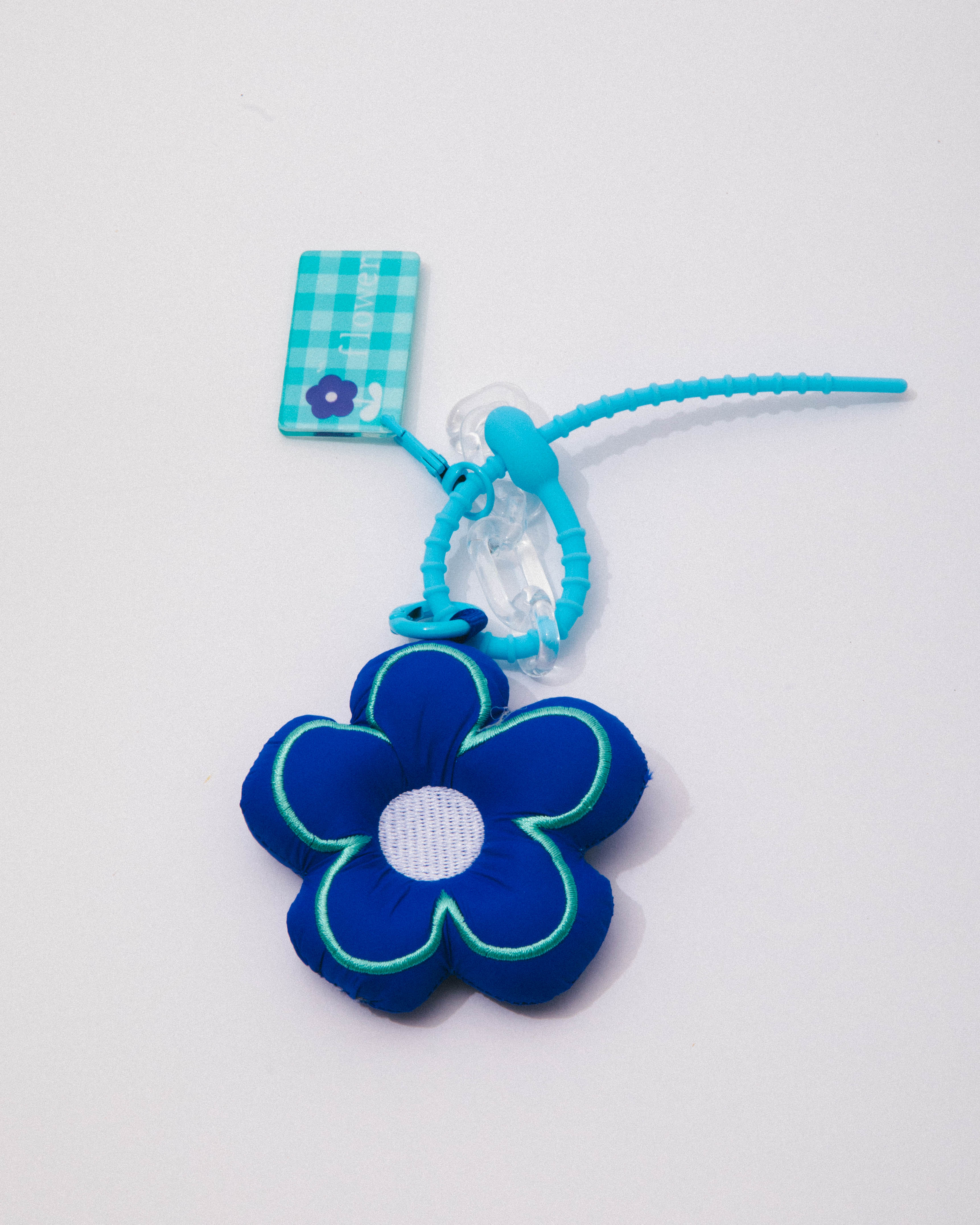 Flower Plush Keychain