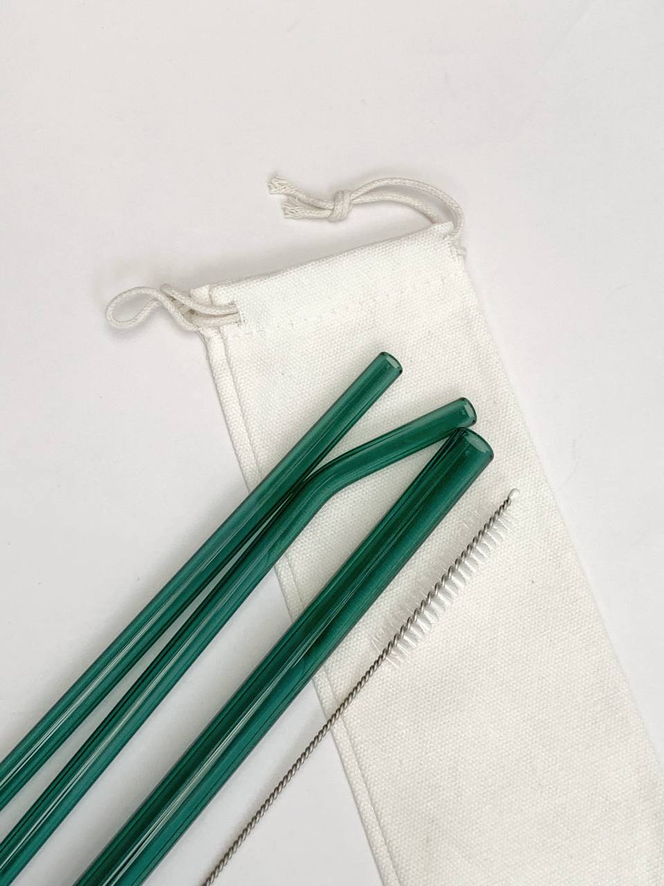 Colored Glass Straws