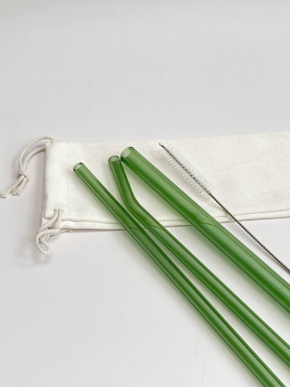 Colored Glass Straws