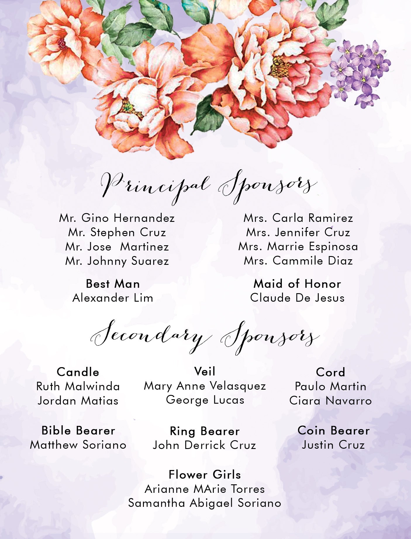 Indigo Wedding Invitation