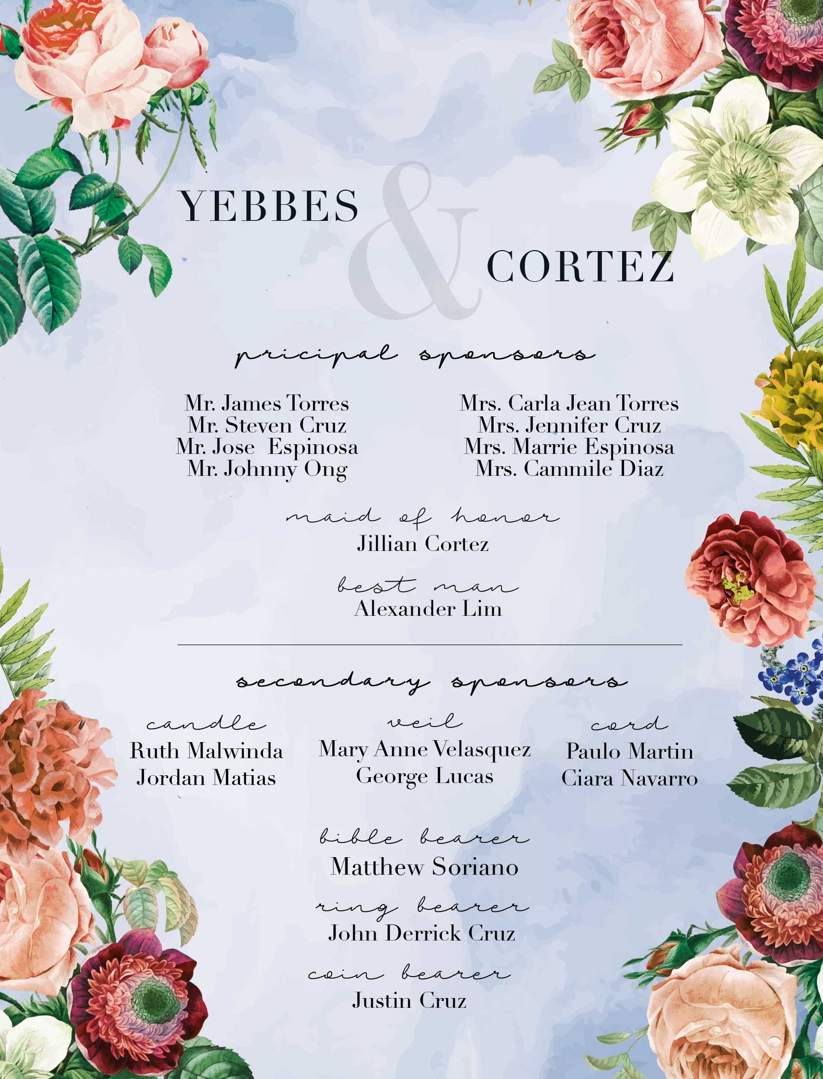 Savannah Wedding Invitation