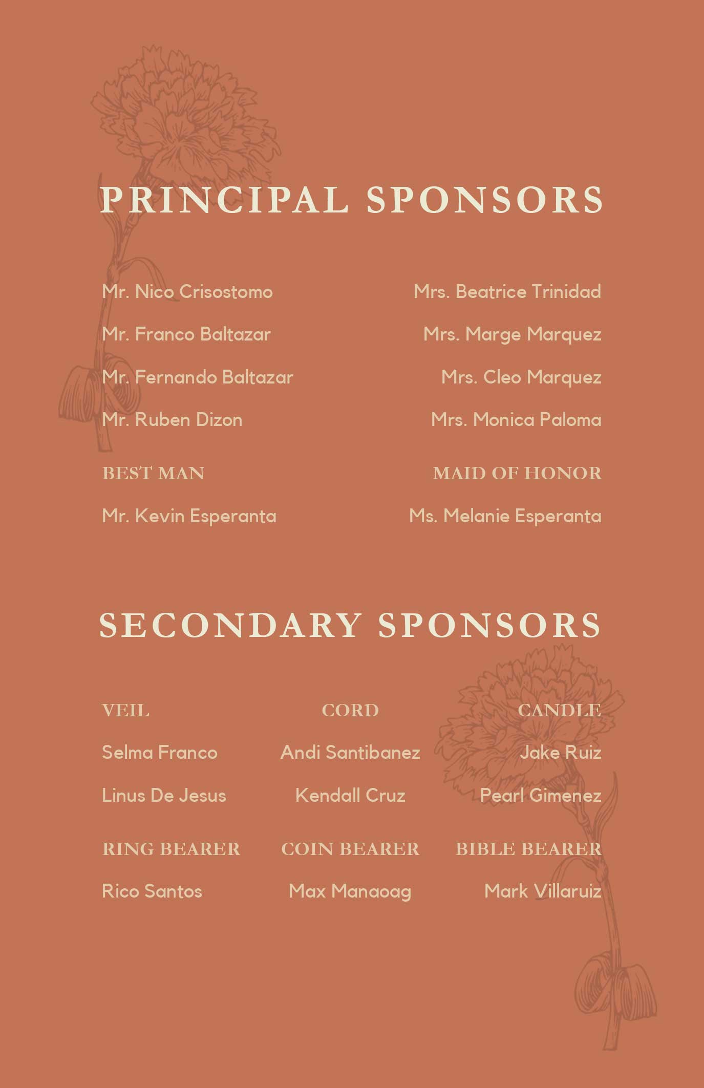 Lotus Wedding Invitation