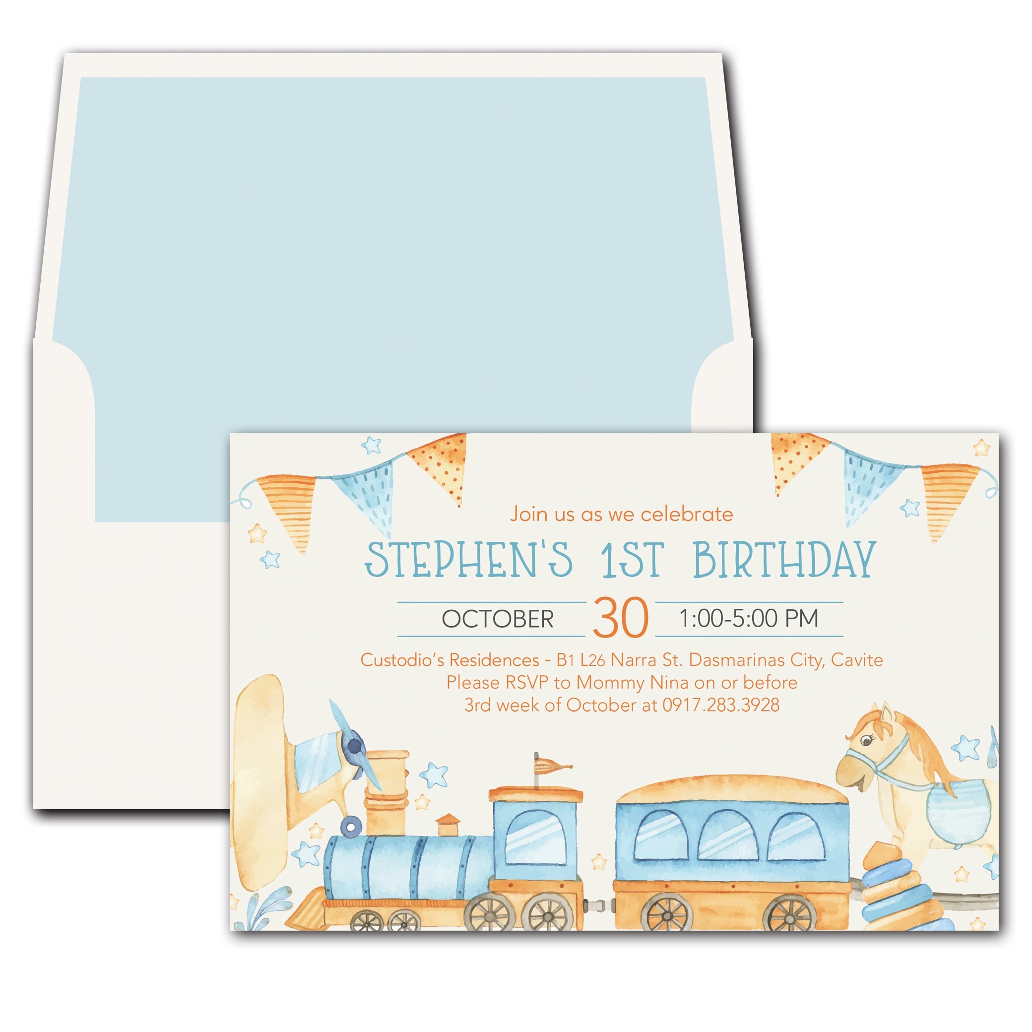 Toys Birthday E-Invite