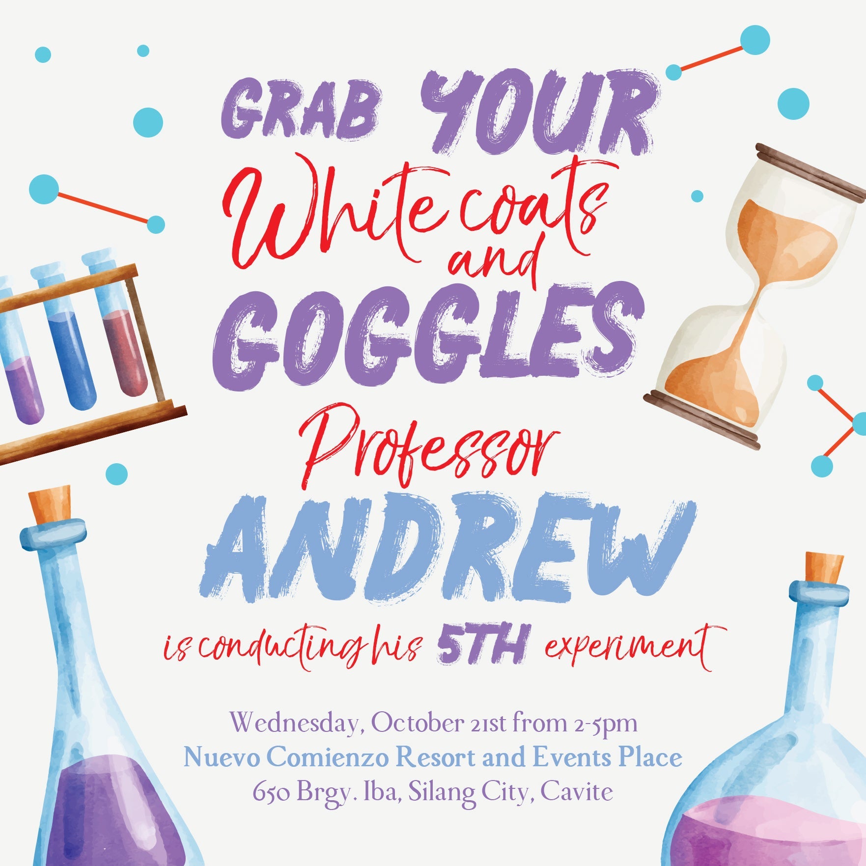 Chemistry Birthday E-Invite