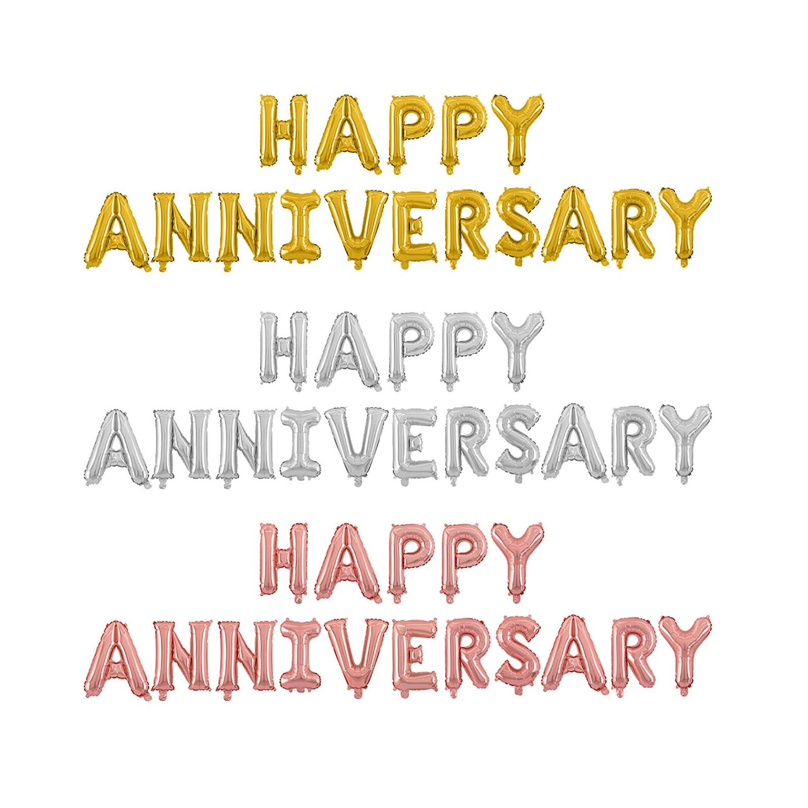 Happy Anniversary Balloons