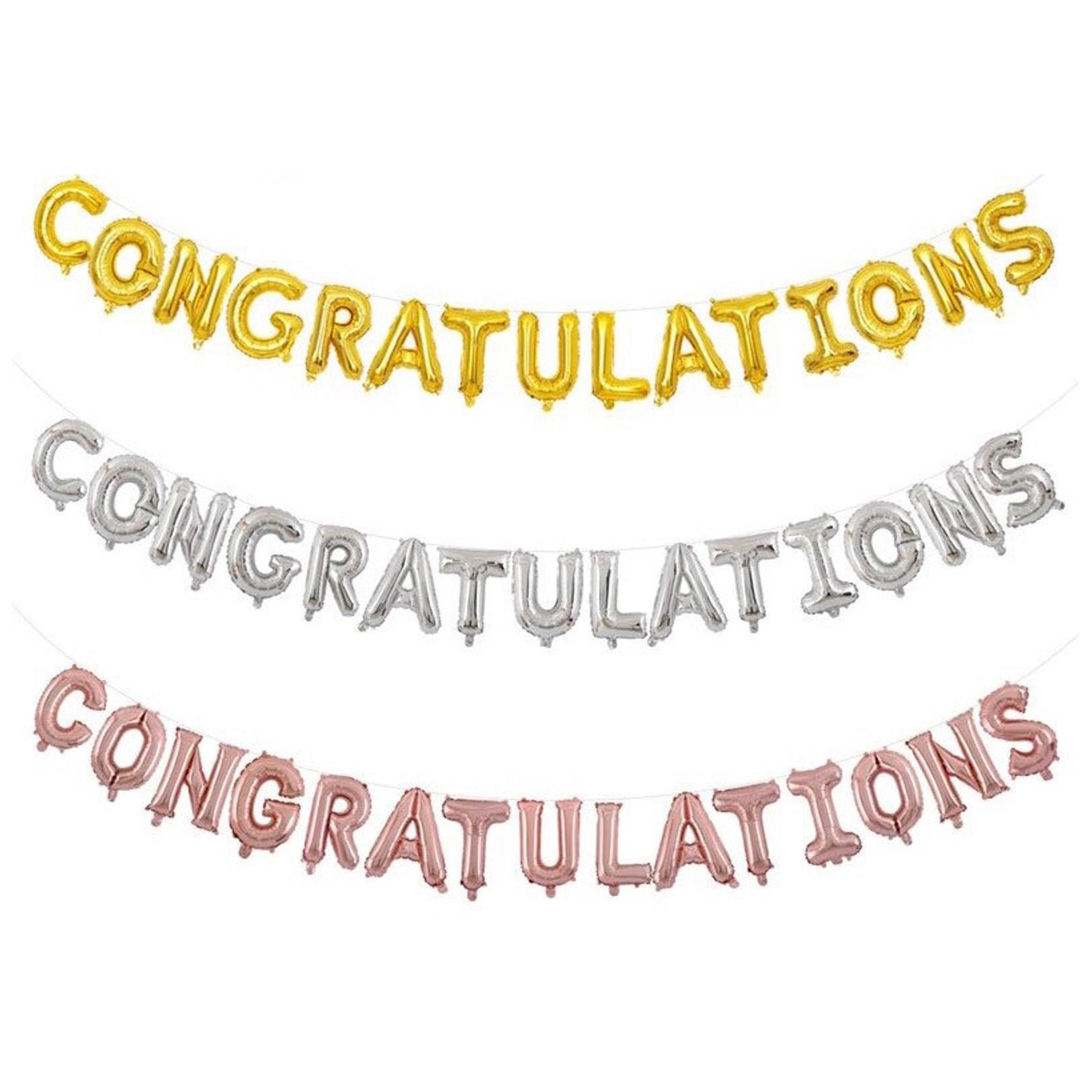 Congratulations Balloons