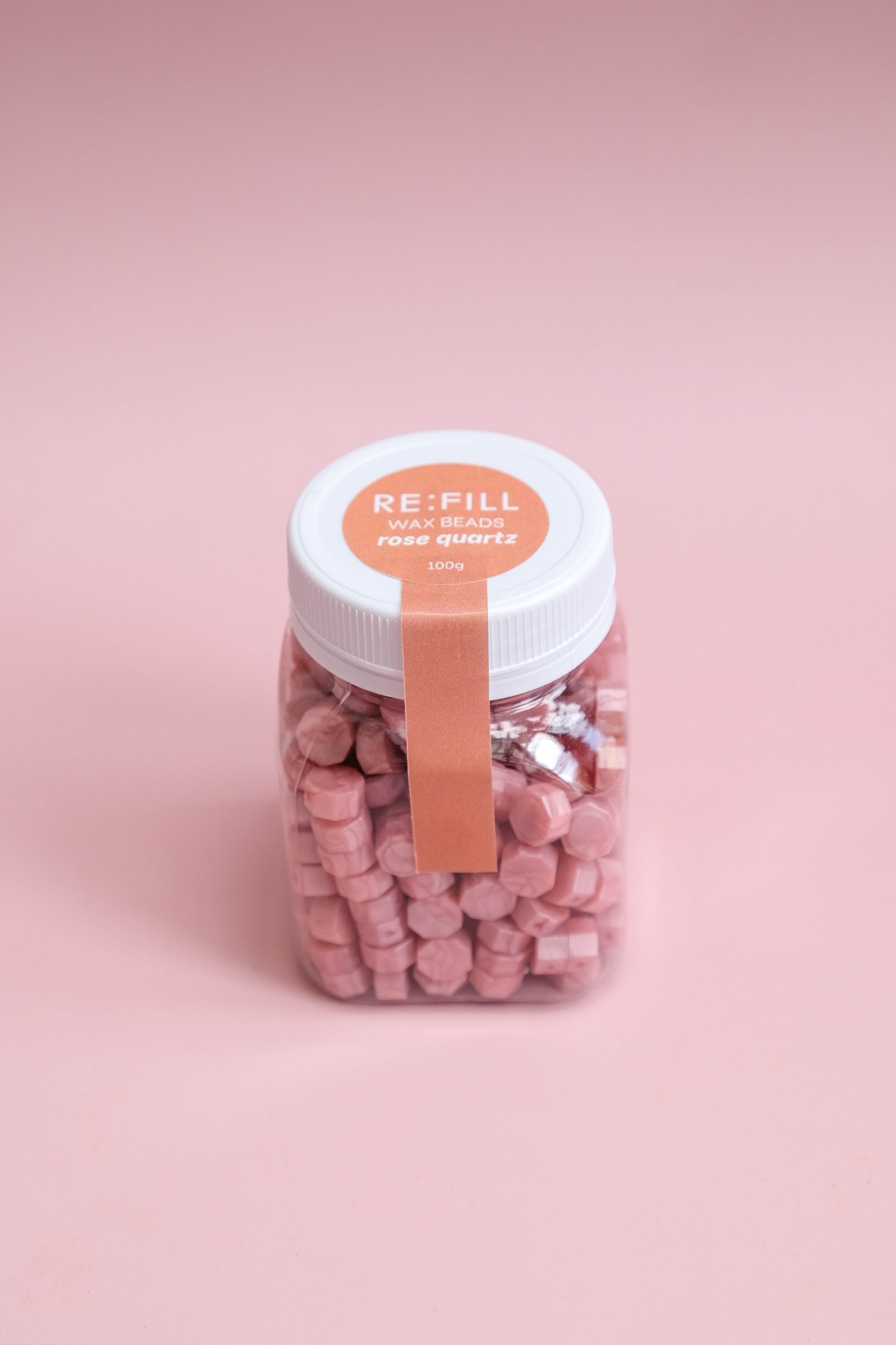 Wax Beads (100g) - Rose Quartz