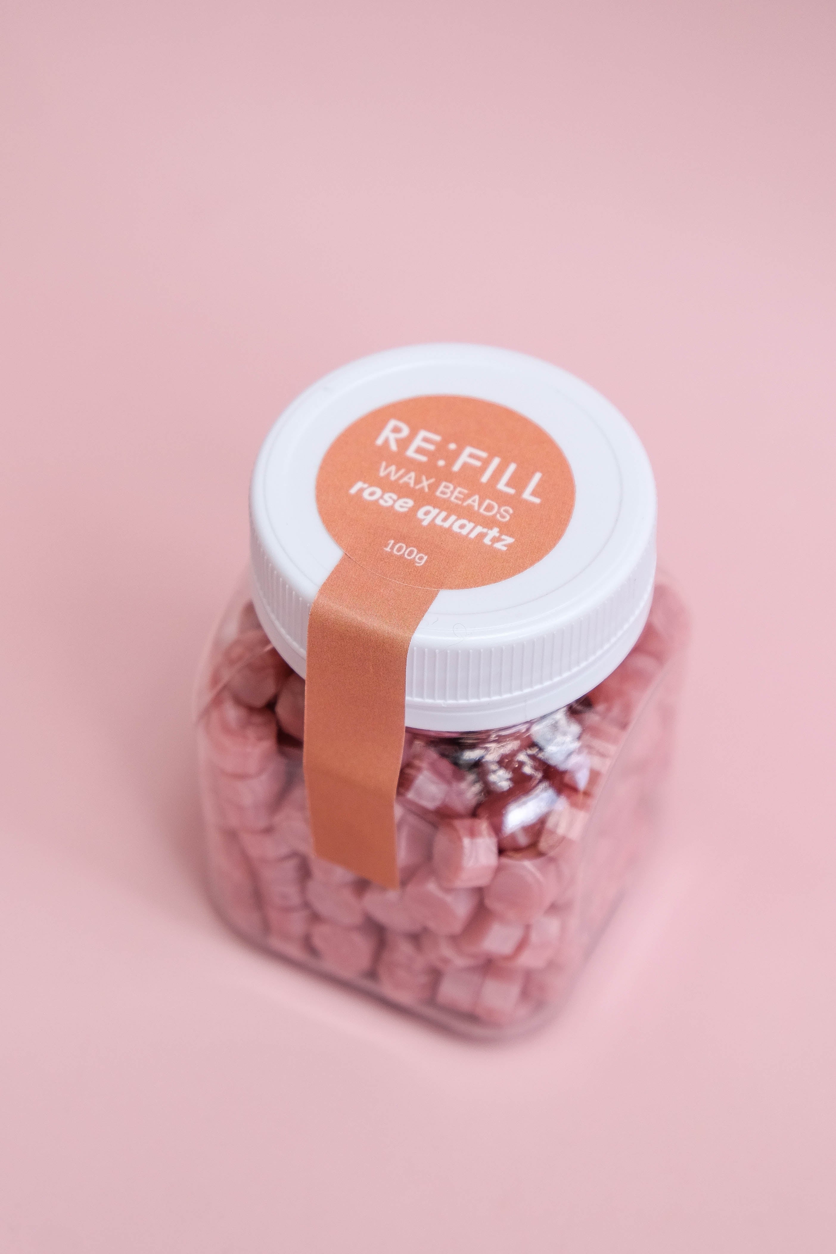 Wax Beads (100g) - Rose Quartz