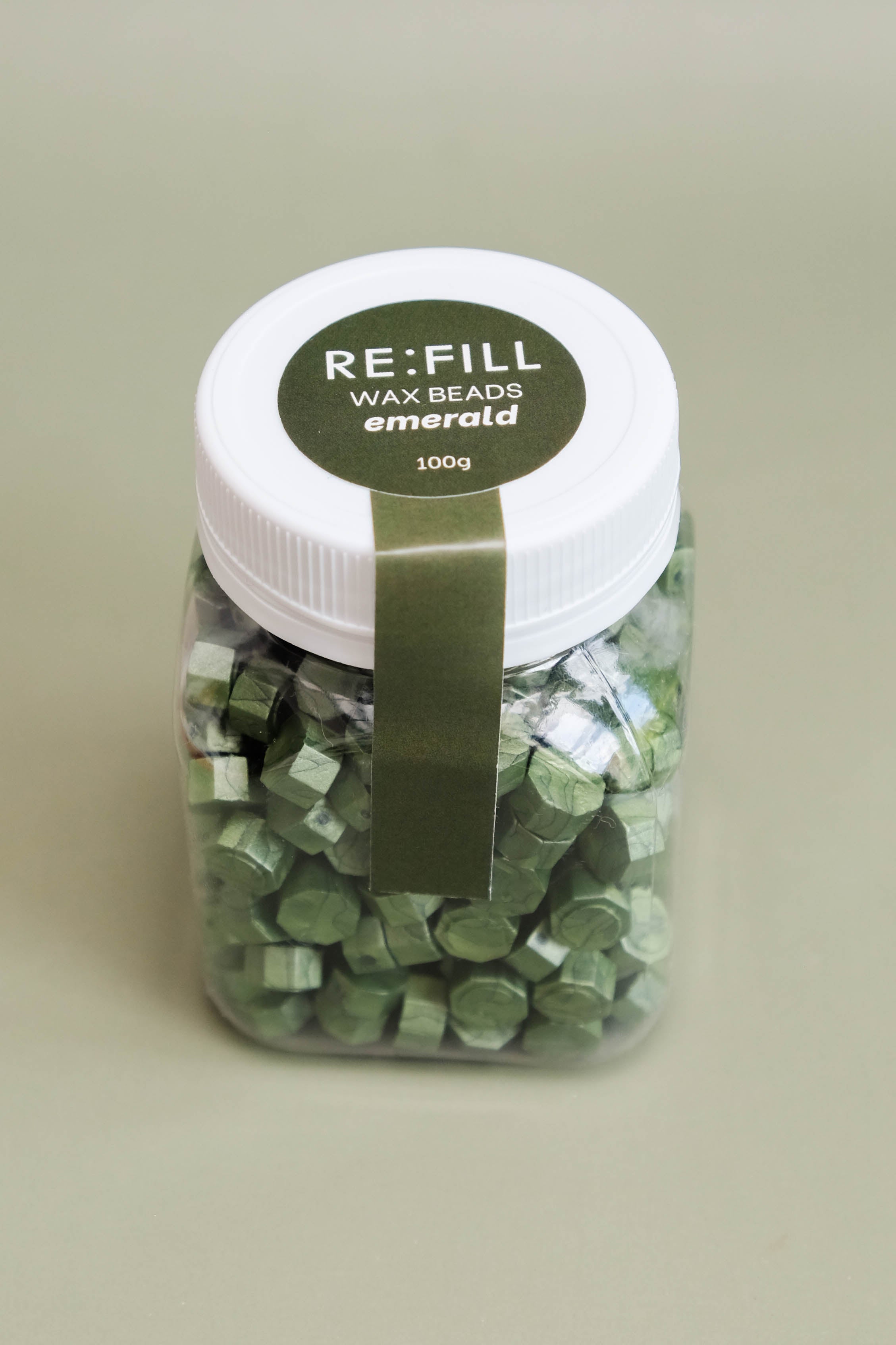Wax Beads (100g) - Emerald