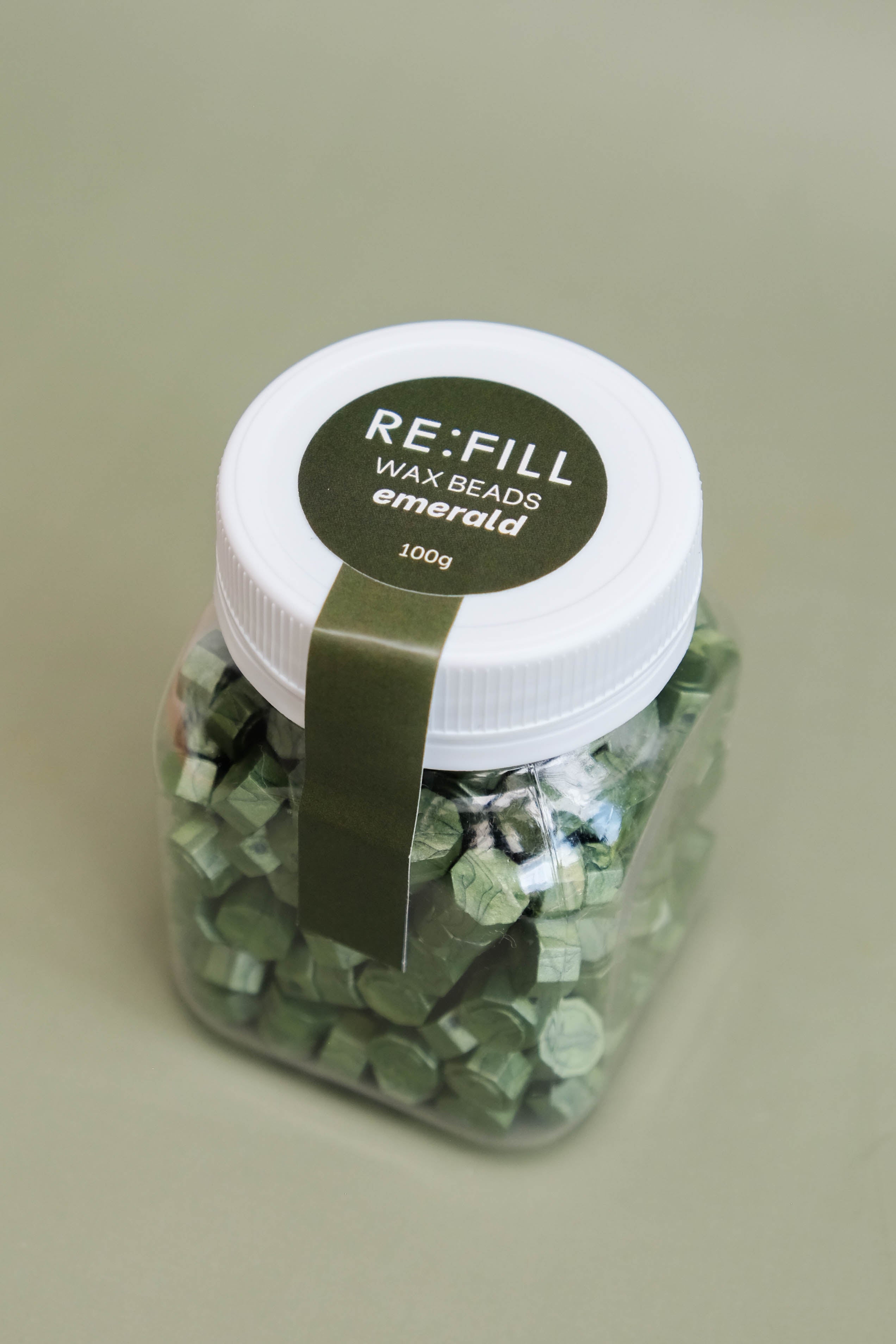 Wax Beads (100g) - Emerald