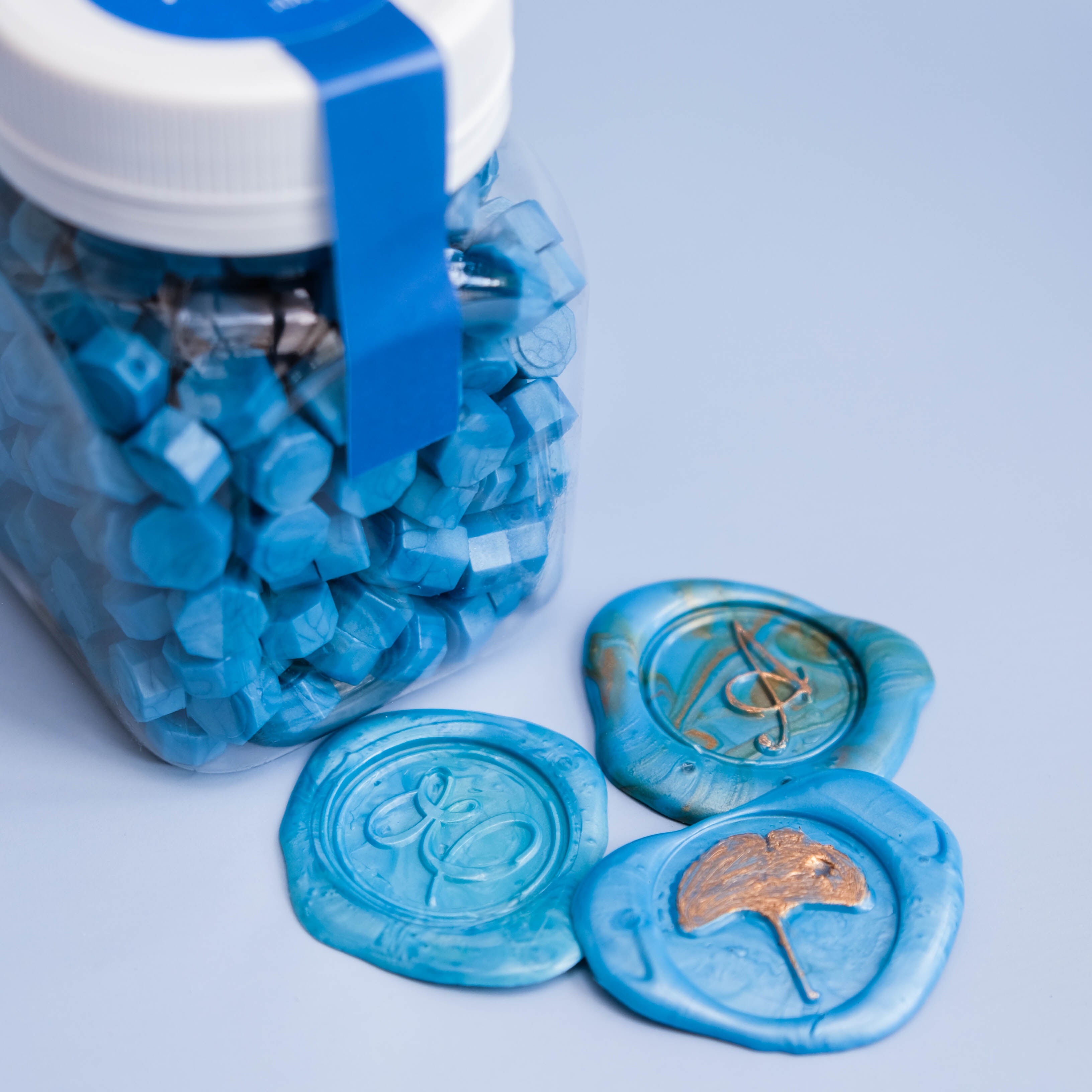 Wax Beads (100g) - Royal Blue