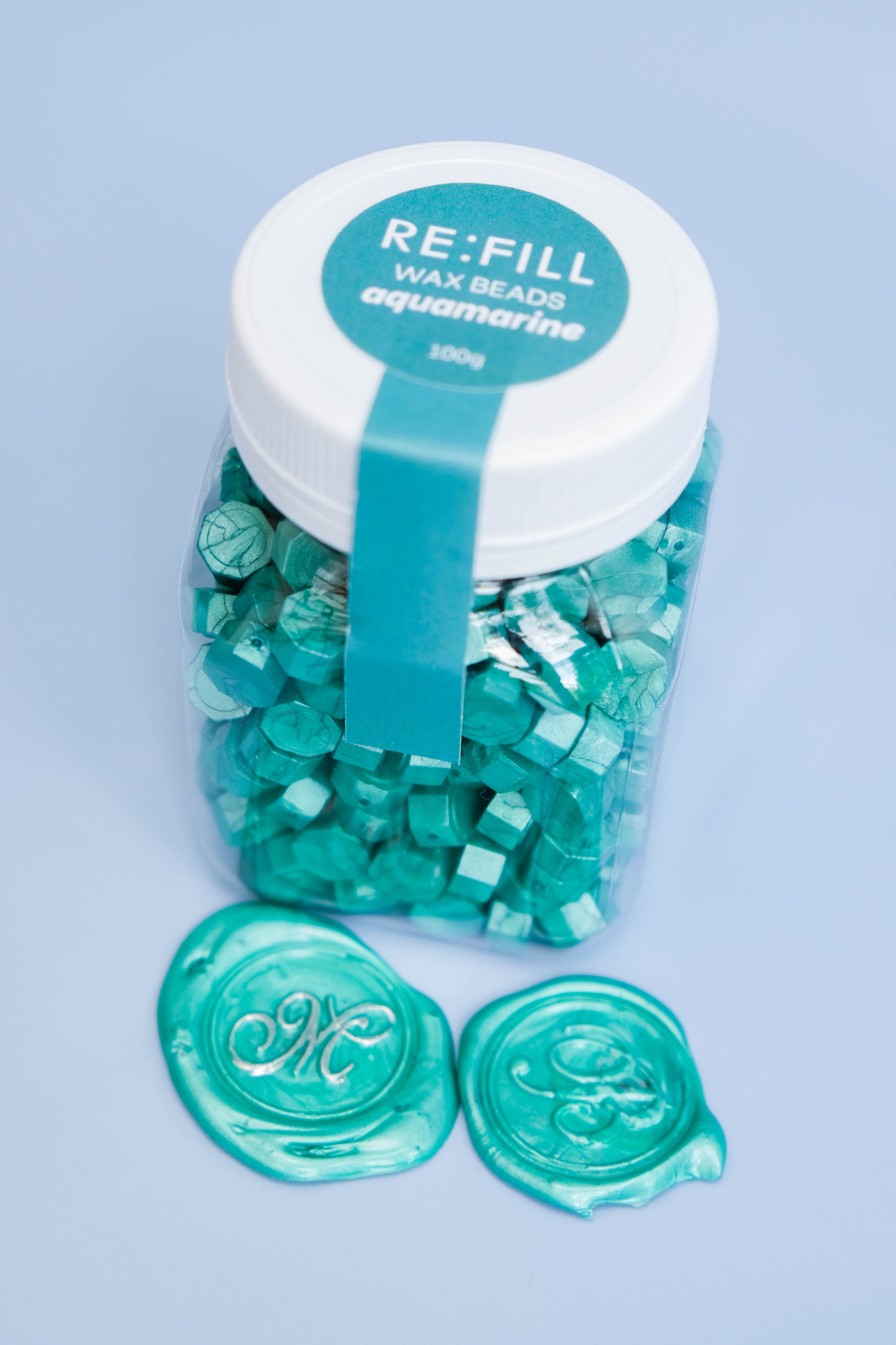 Wax Beads (100g) - Aquamarine