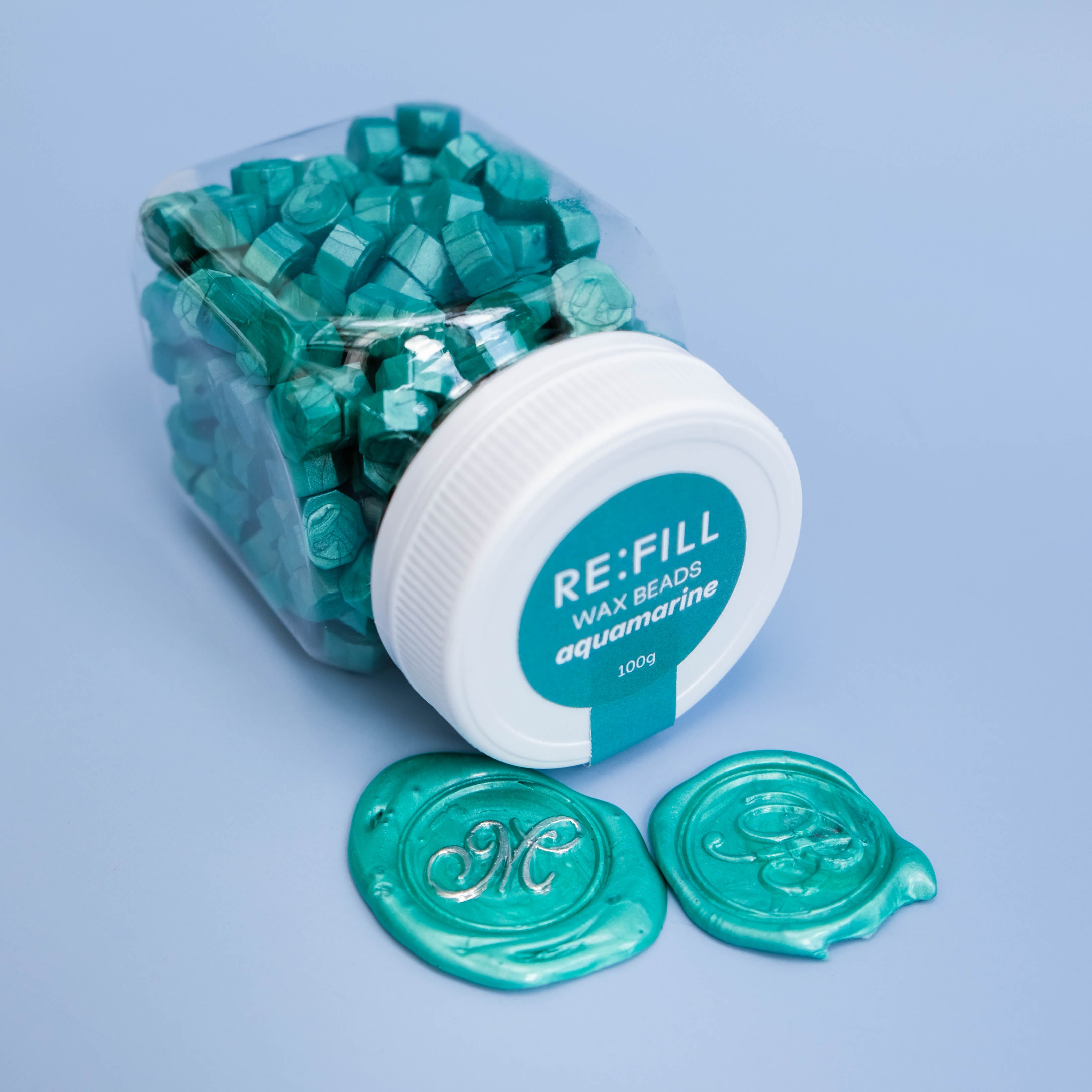 Wax Beads (100g) - Aquamarine