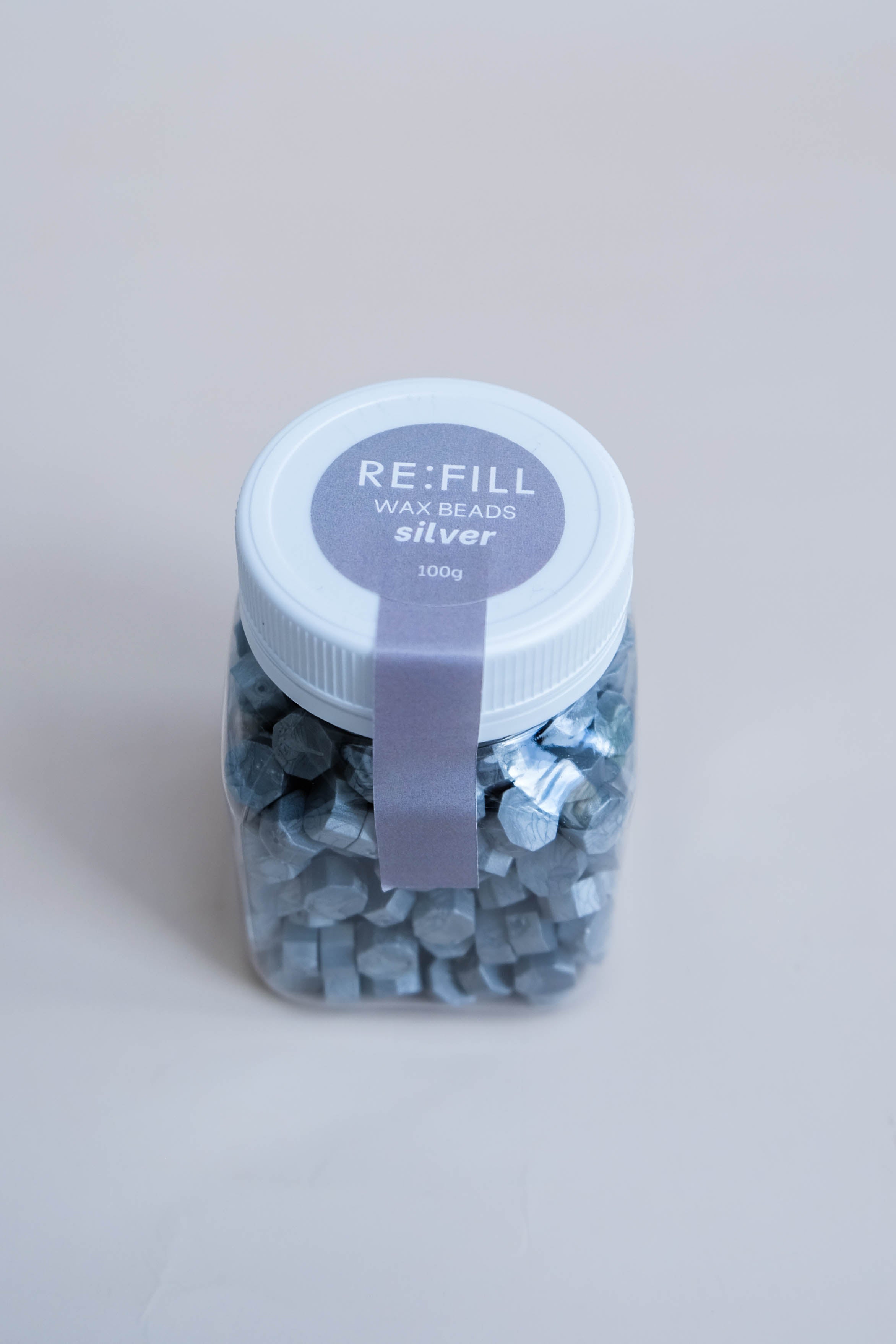 Wax Beads (100g) - Silver