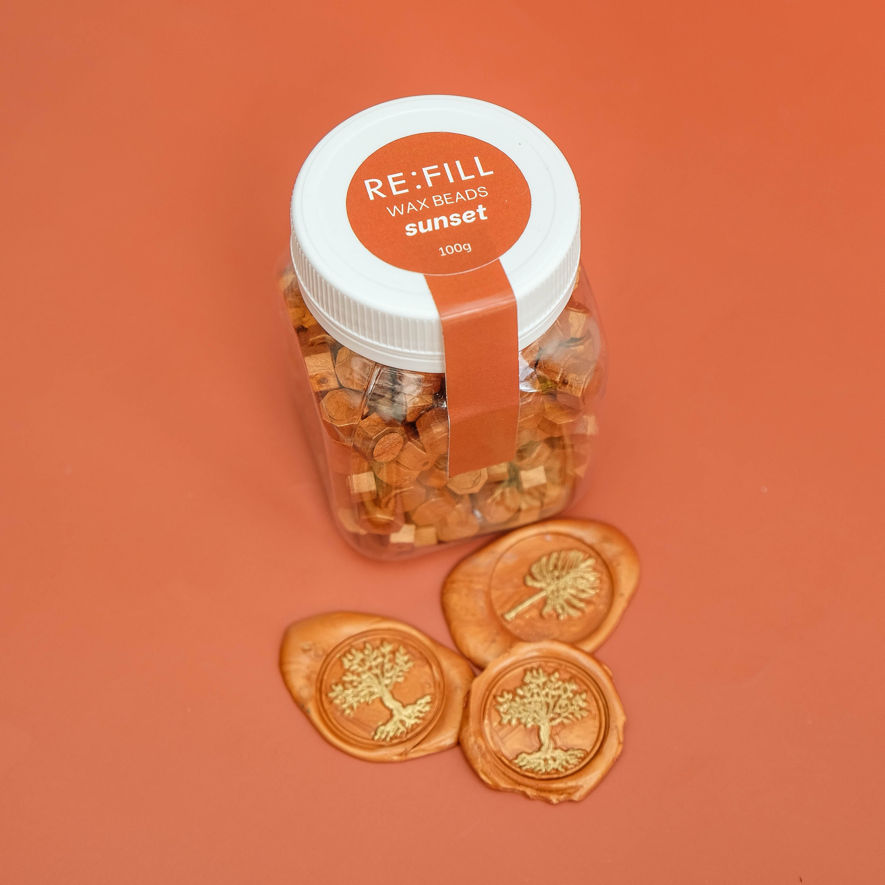 Wax Beads (100g) - Sunset