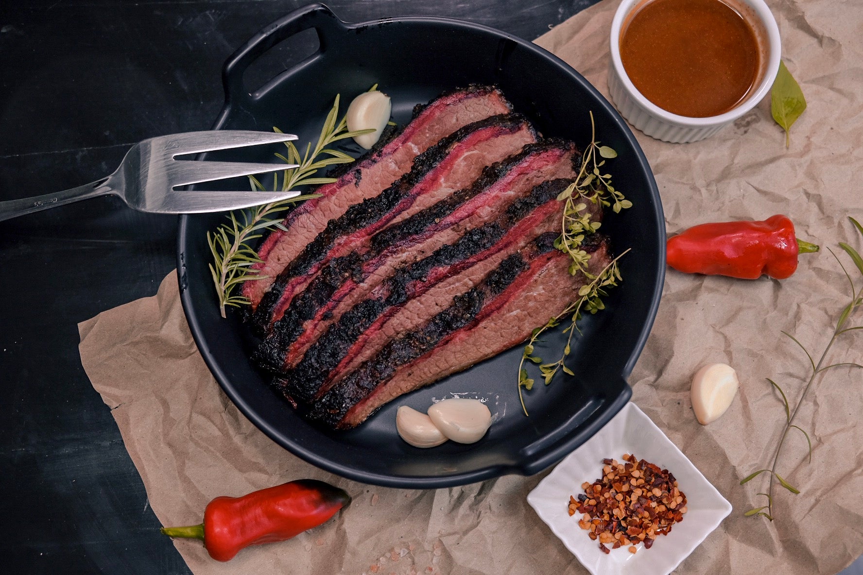 Papa Jess' Smoked Wagyu Beef Brisket