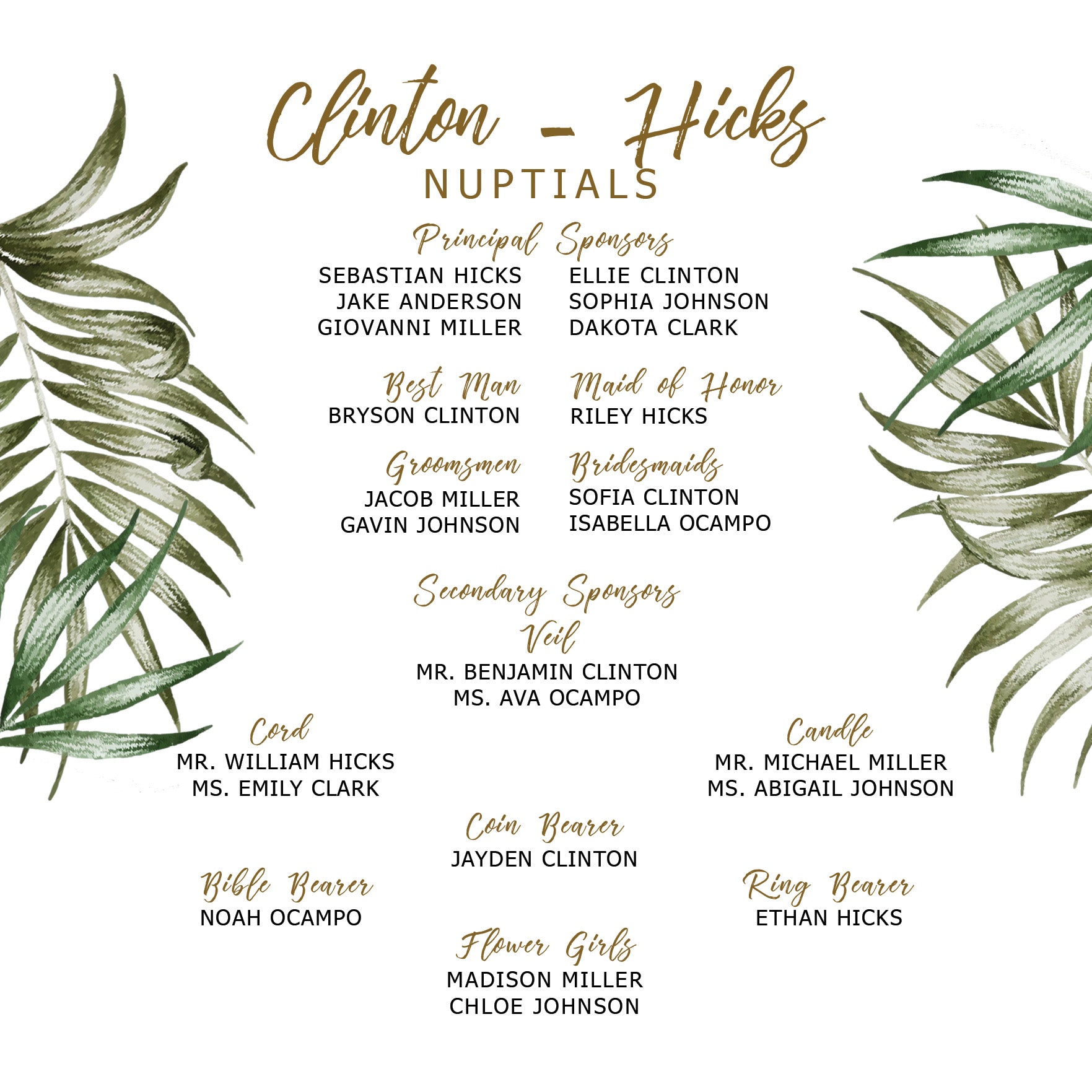 Ivy Wedding Invitation