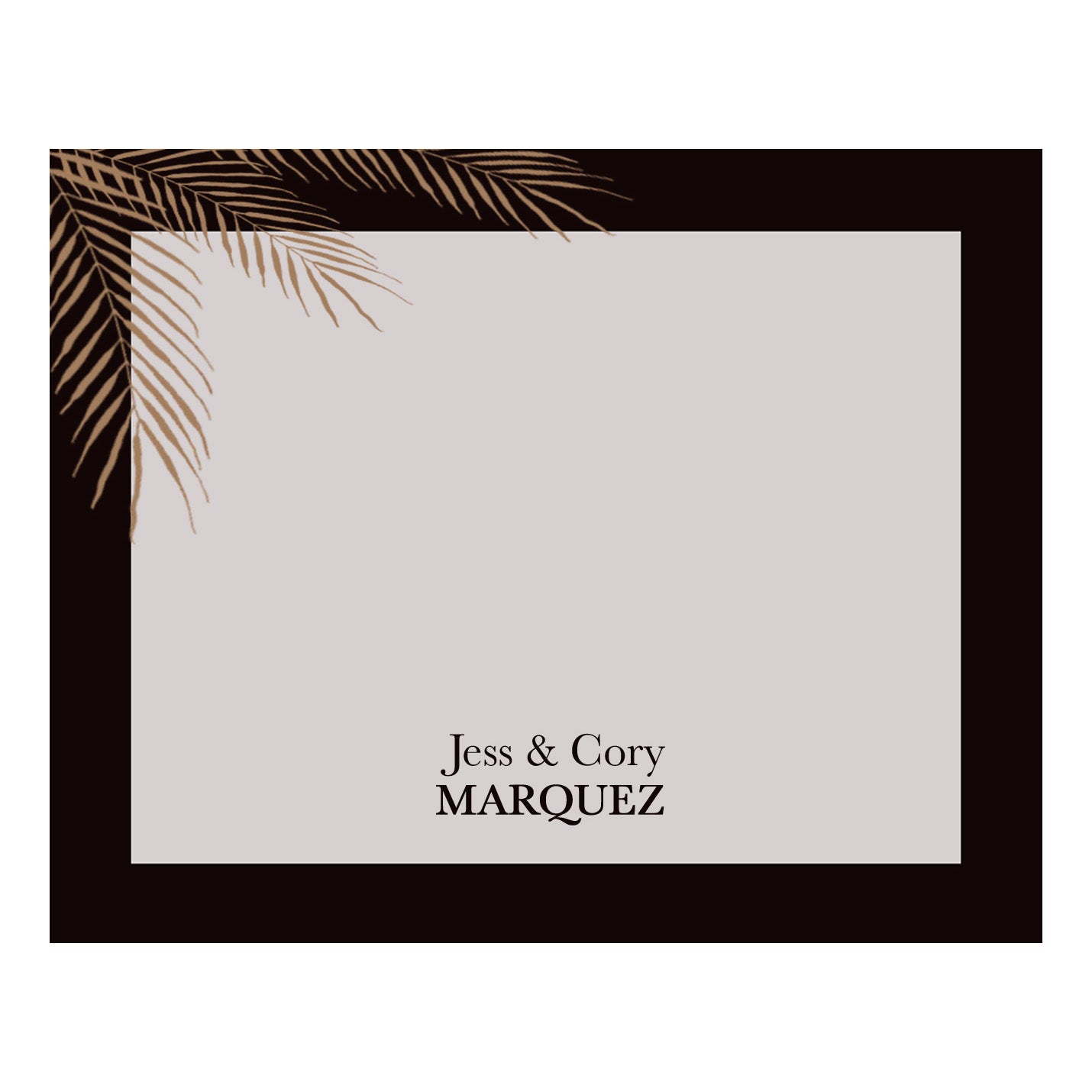 Flat Card With Envelope 118