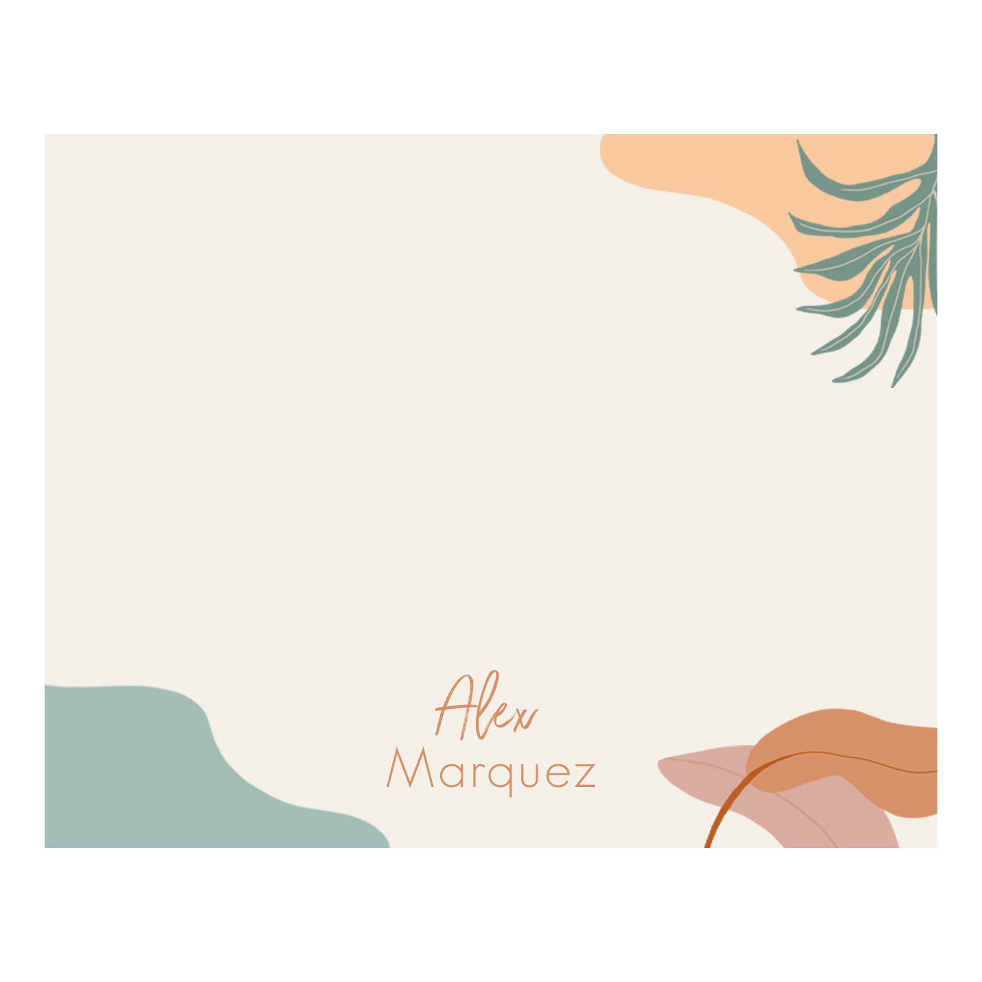 Flat Card With Envelope 120