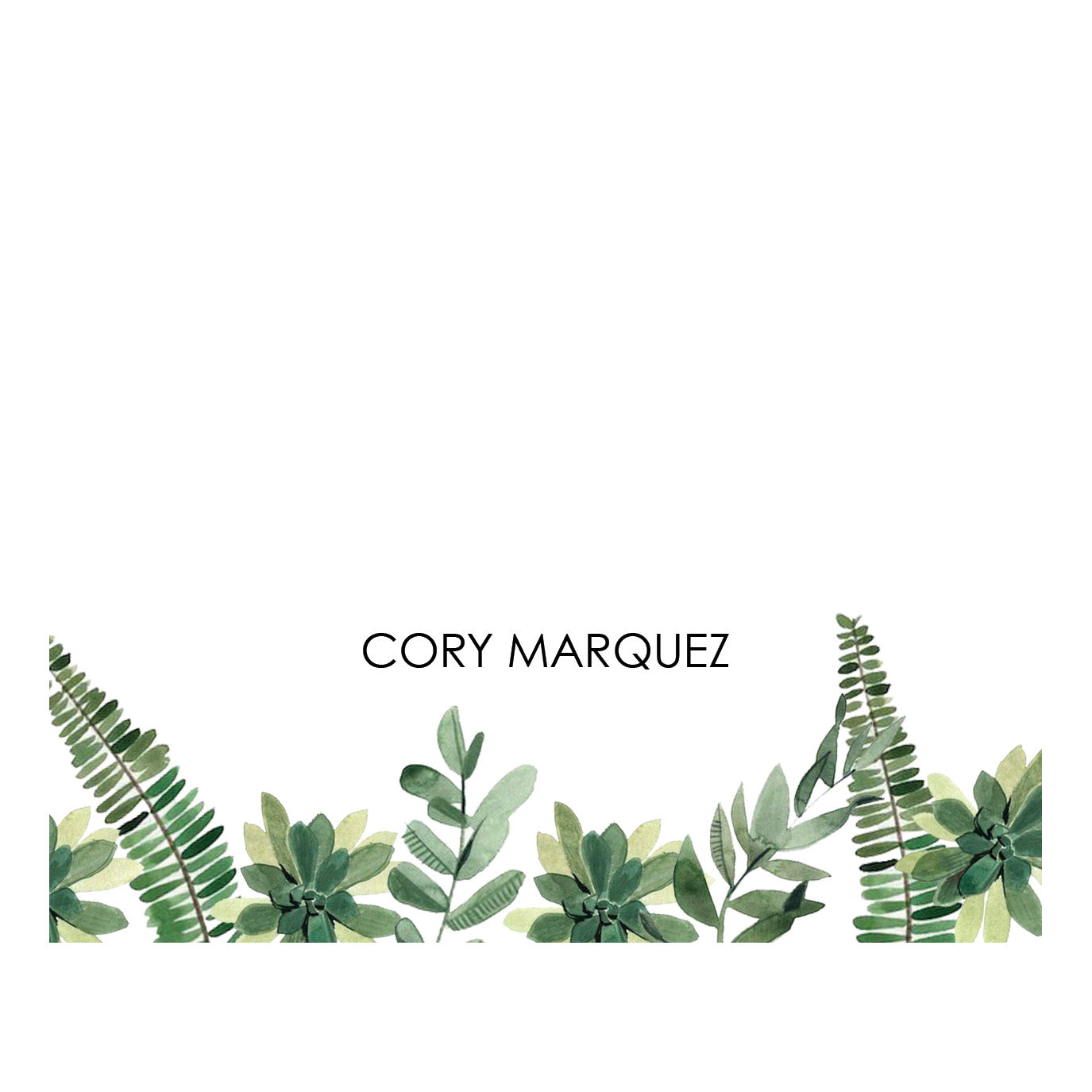 Flat Card With Envelope 14