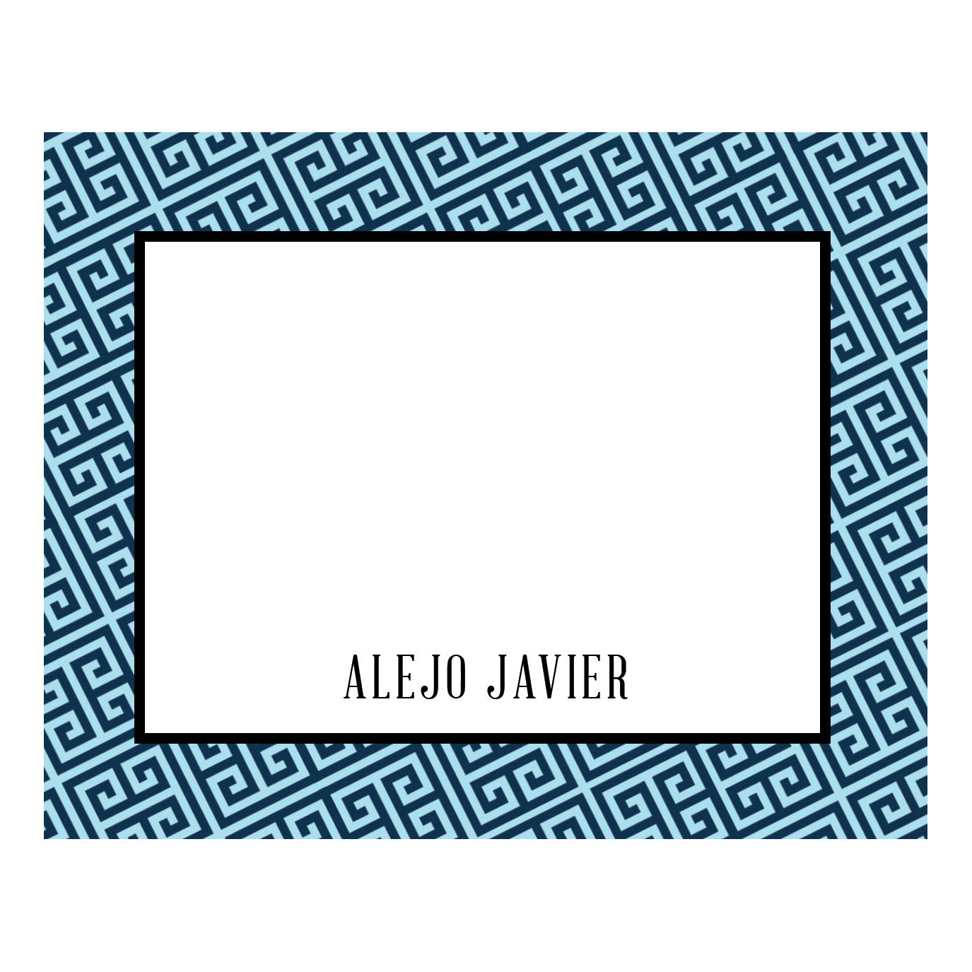 Flat Card With Envelope 19