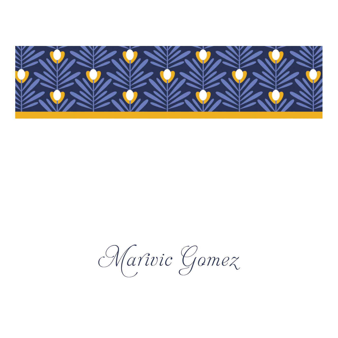 Flat Card With Envelope 21