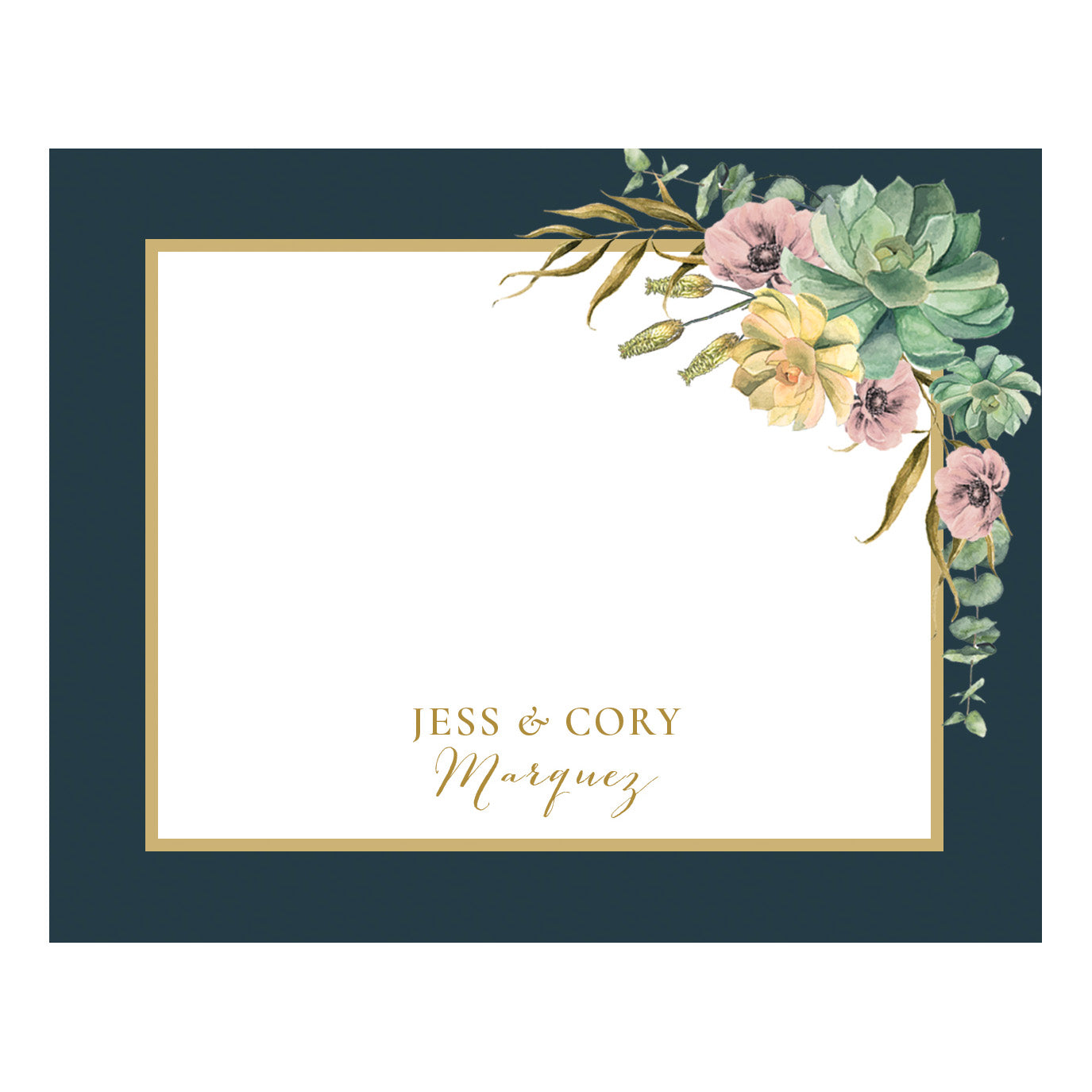 Flat Card With Envelope 42