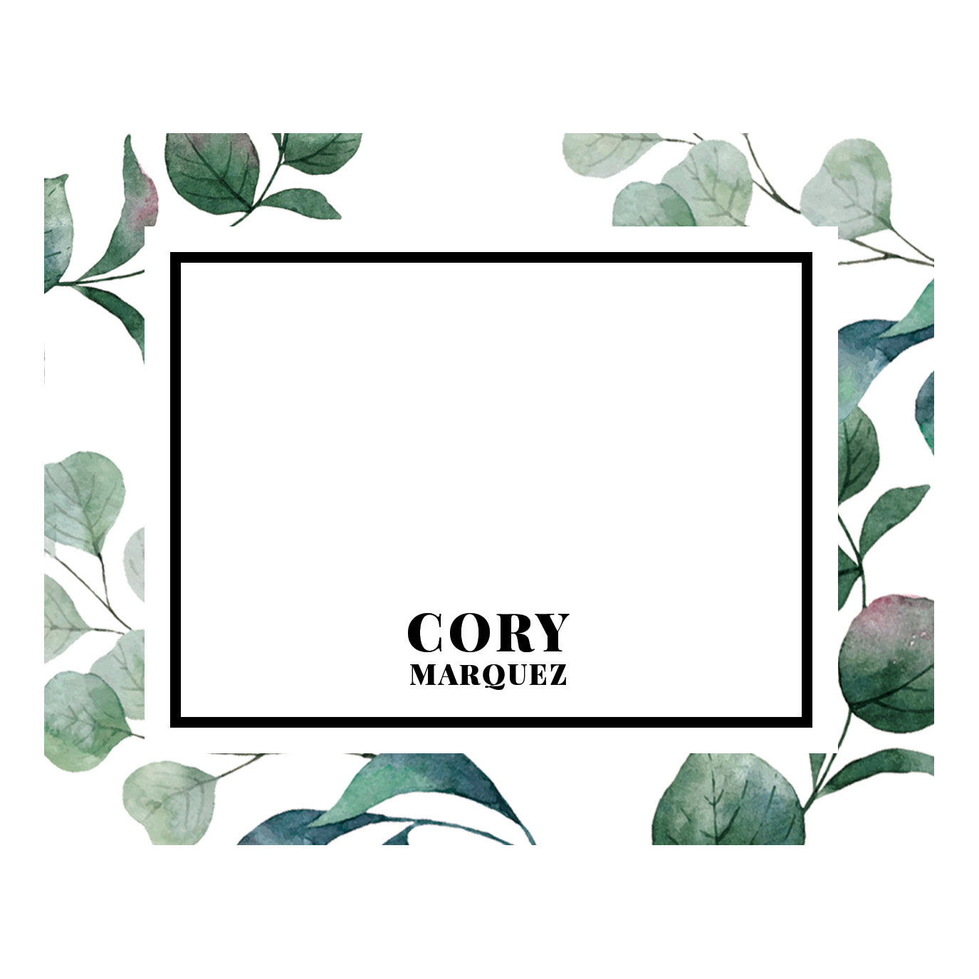 Flat Card With Envelope 62