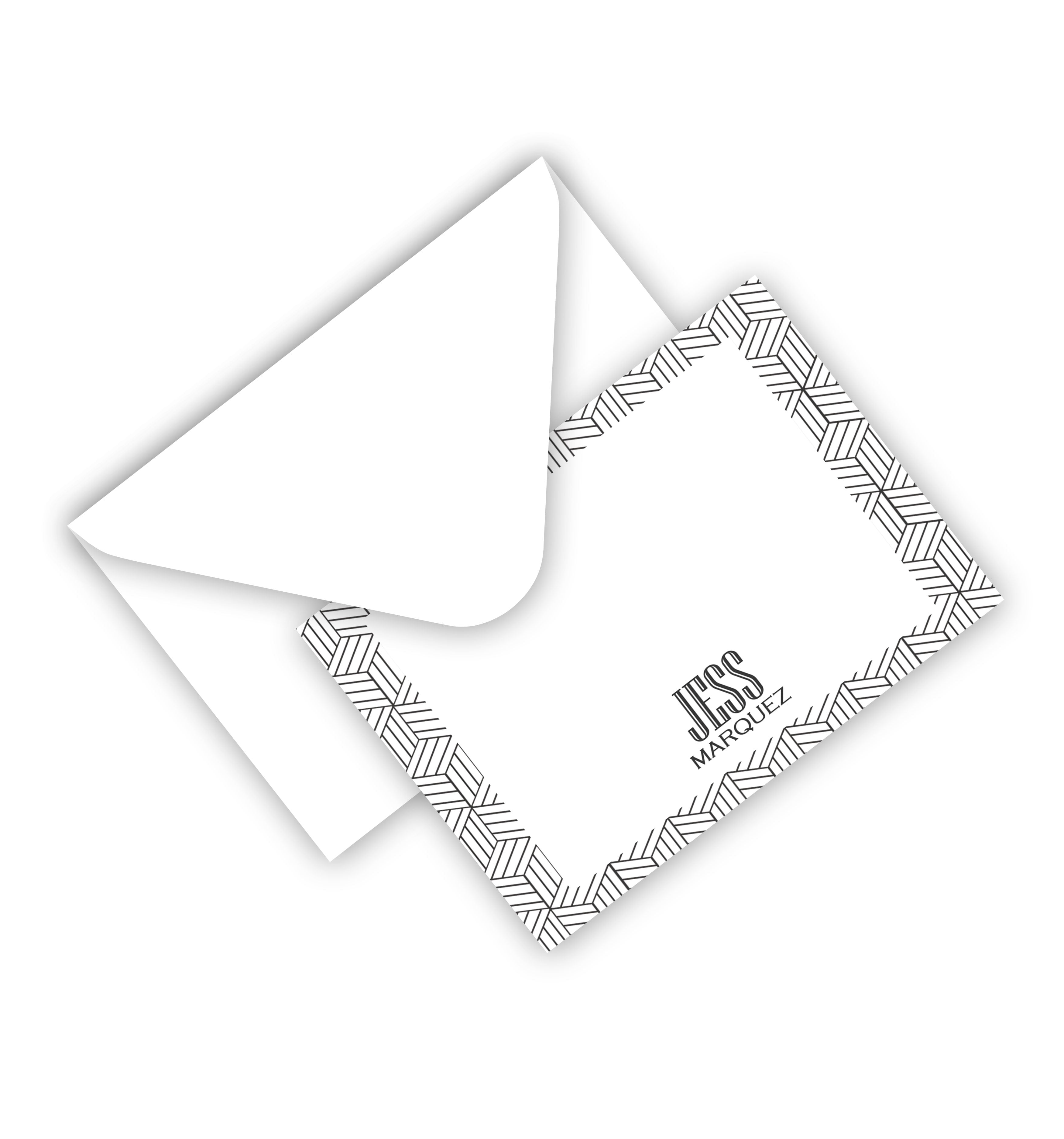 Flat Card With Envelope 10