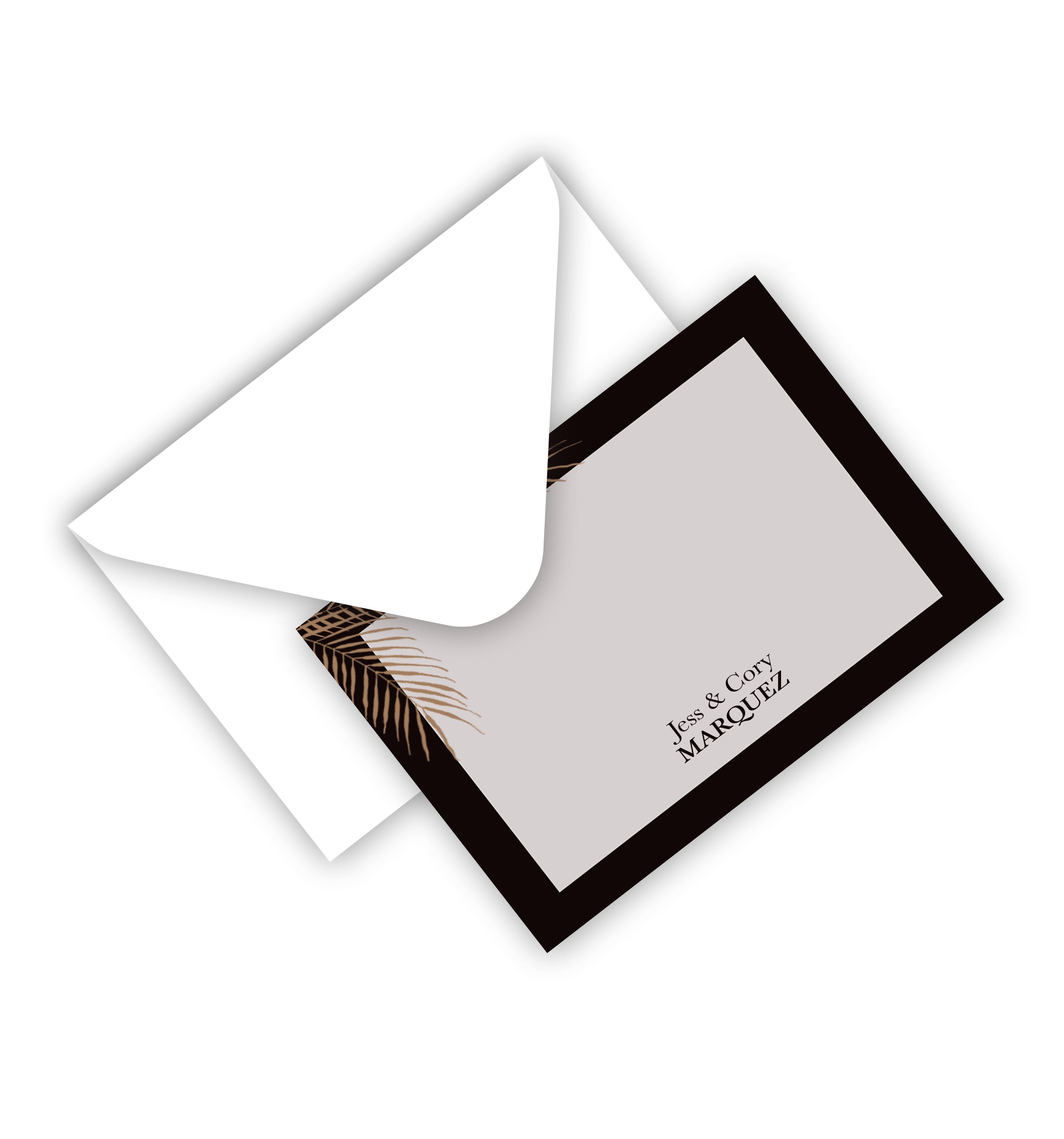 Flat Card With Envelope 118