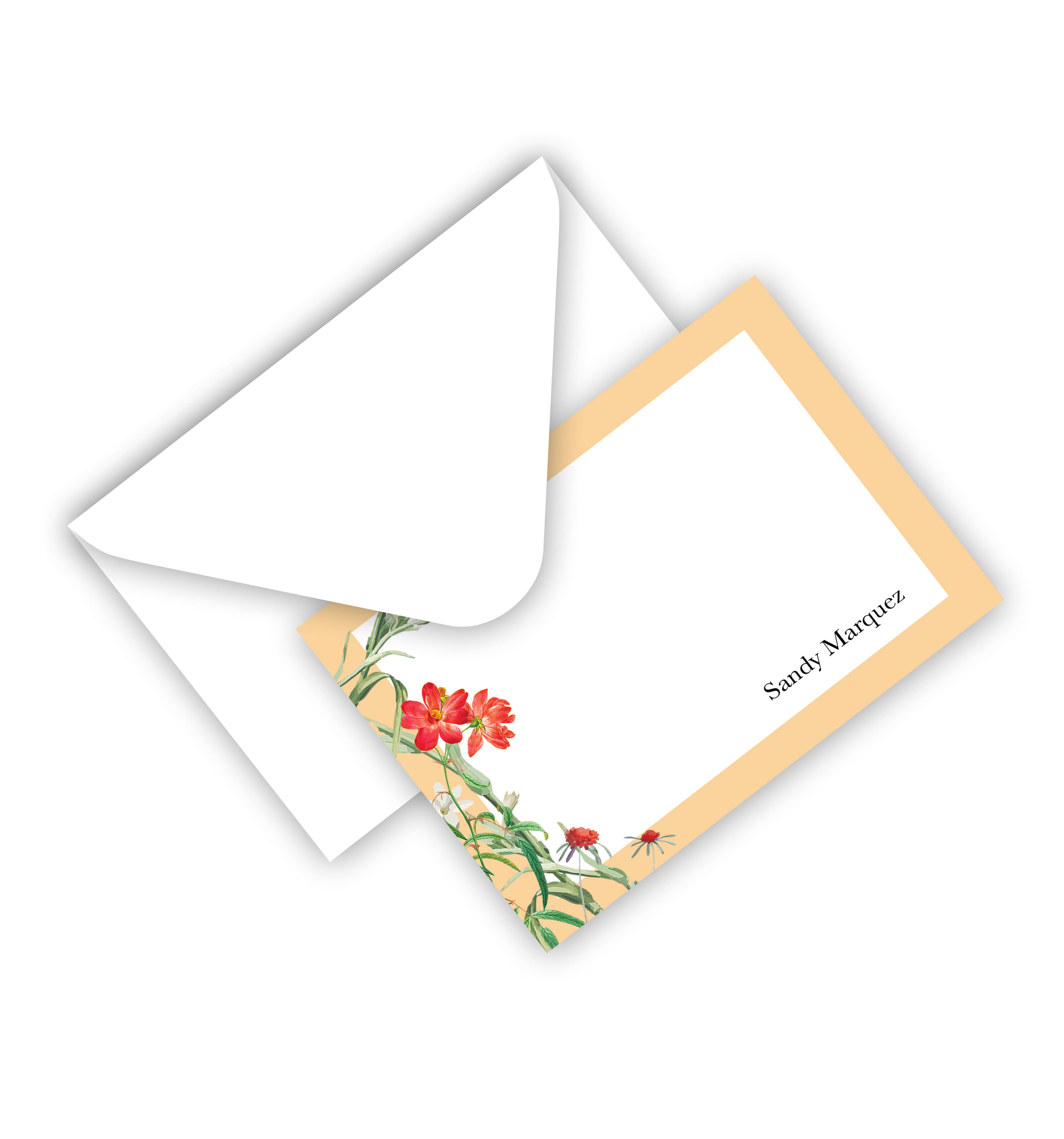 Flat Card With Envelope 132