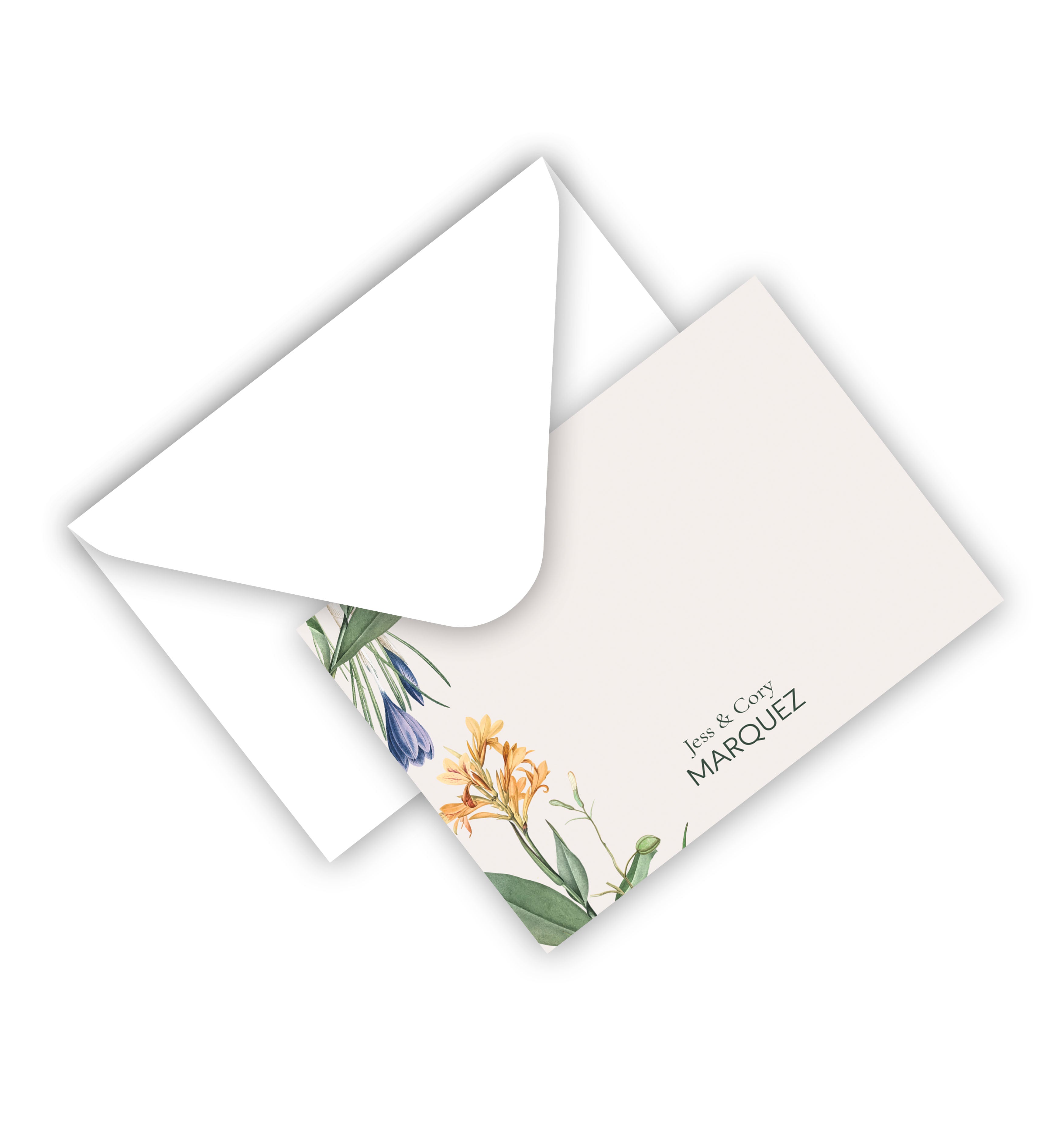 Flat Card With Envelope 133