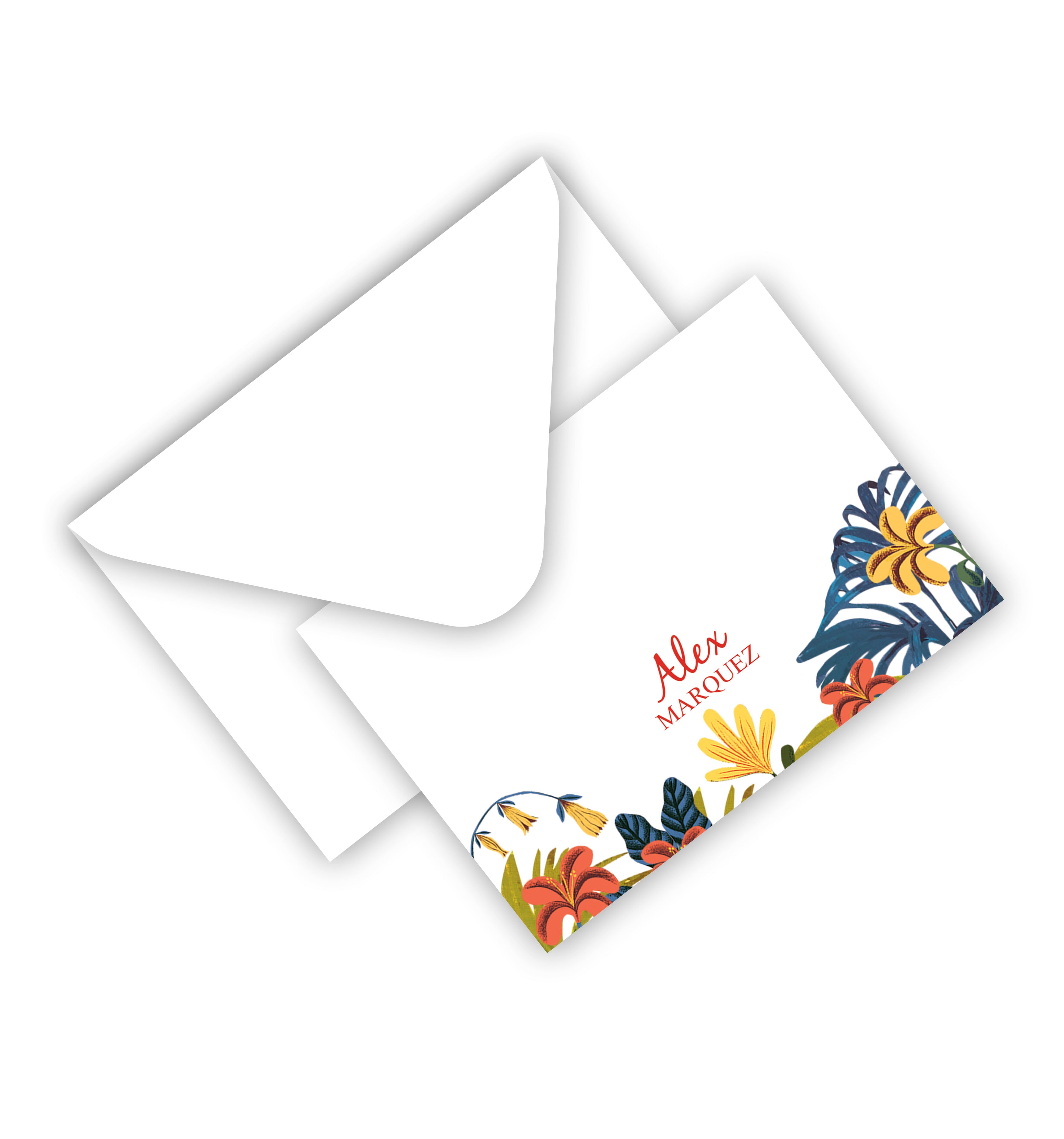 Flat Card With Envelope 16