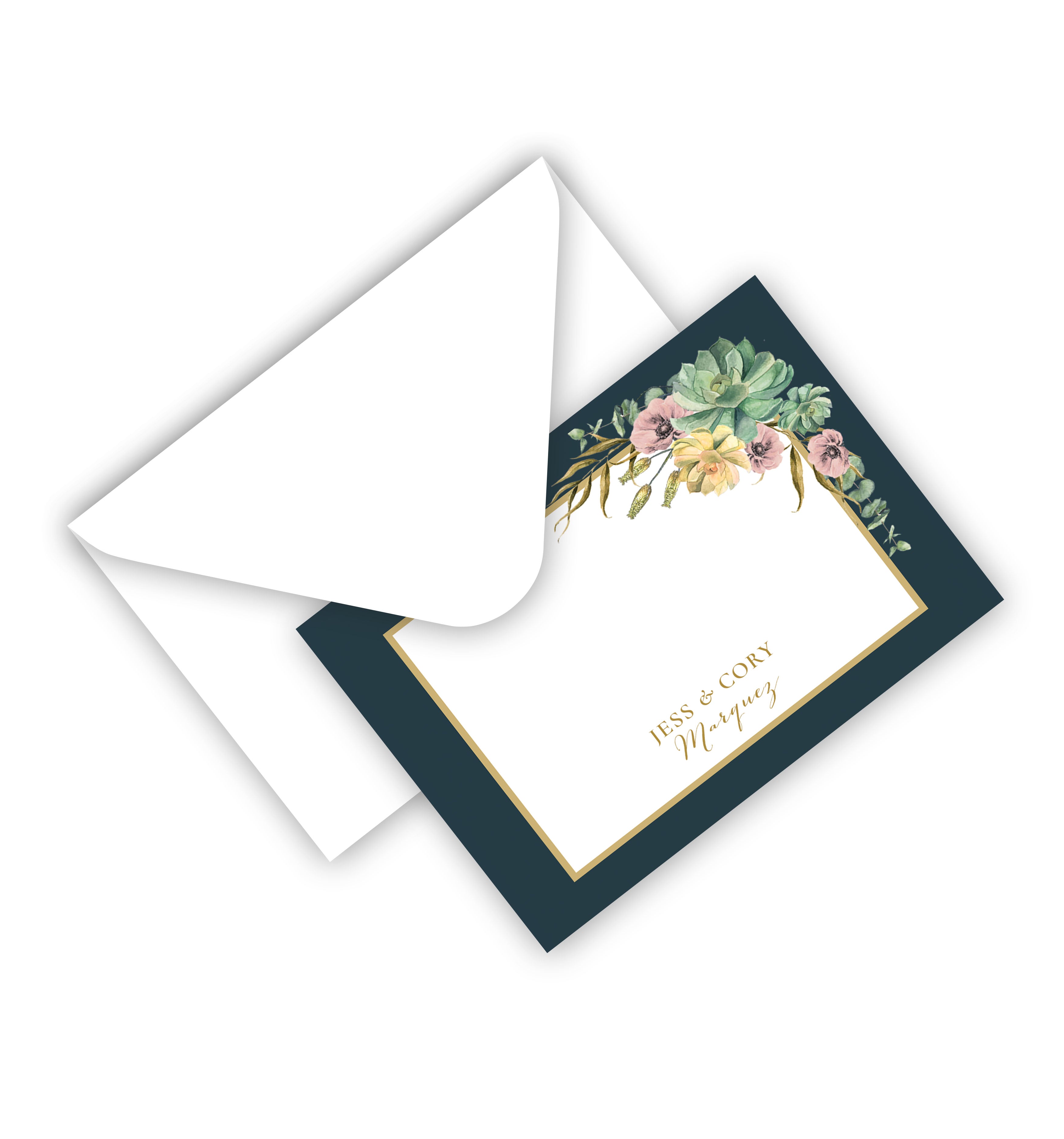 Flat Card With Envelope 42