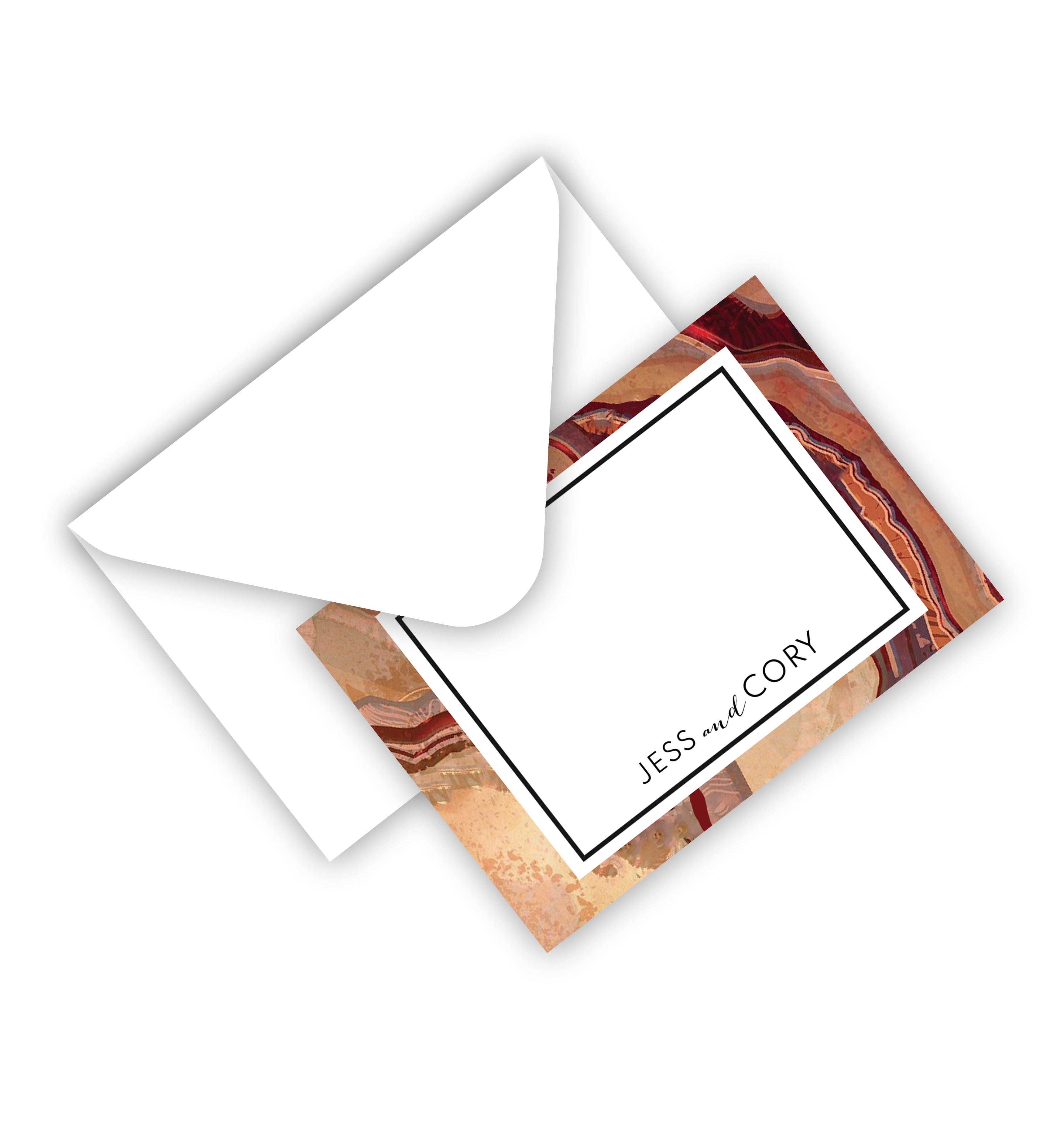 Flat Card With Envelope 57