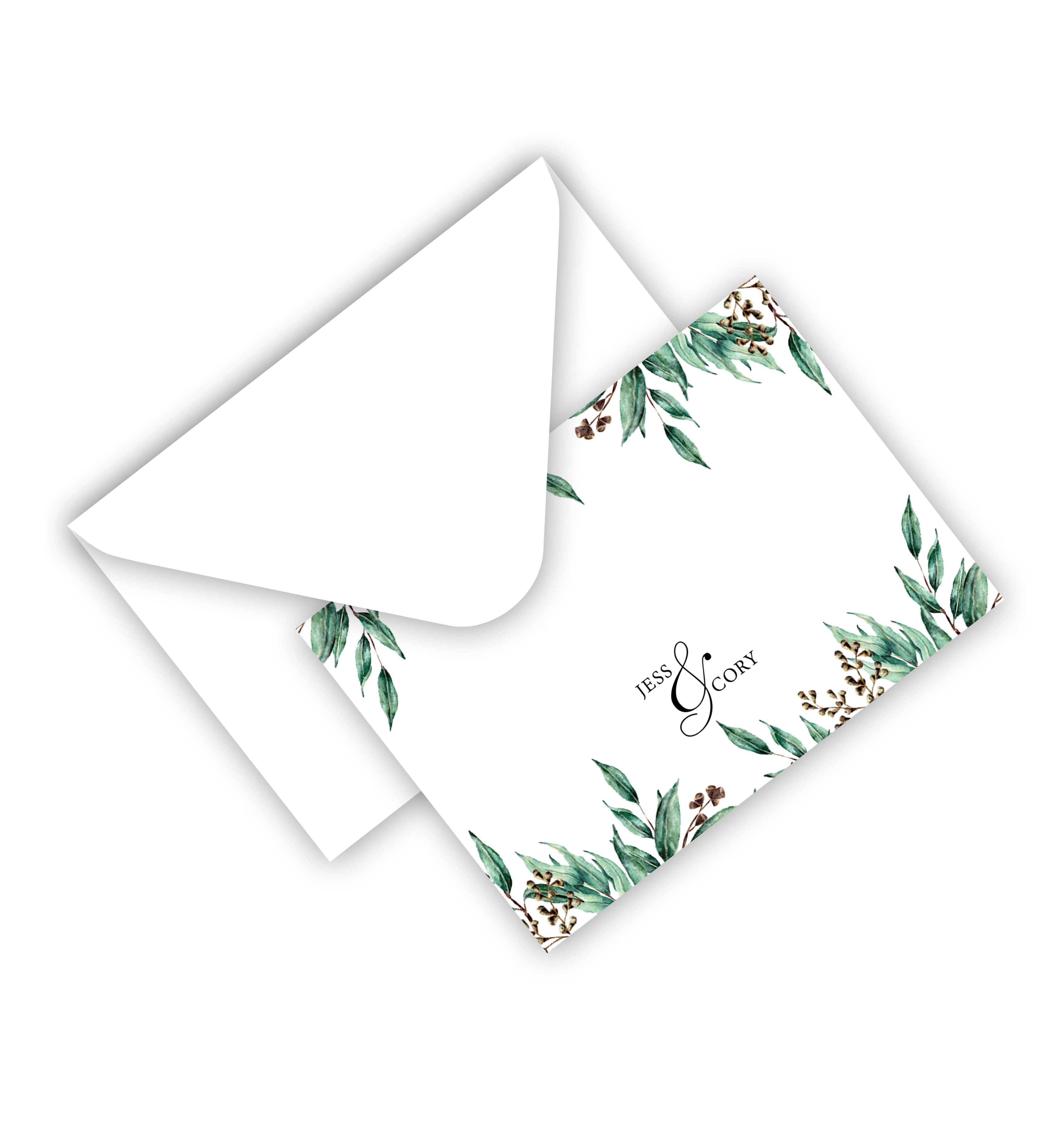 Flat Card With Envelope 58