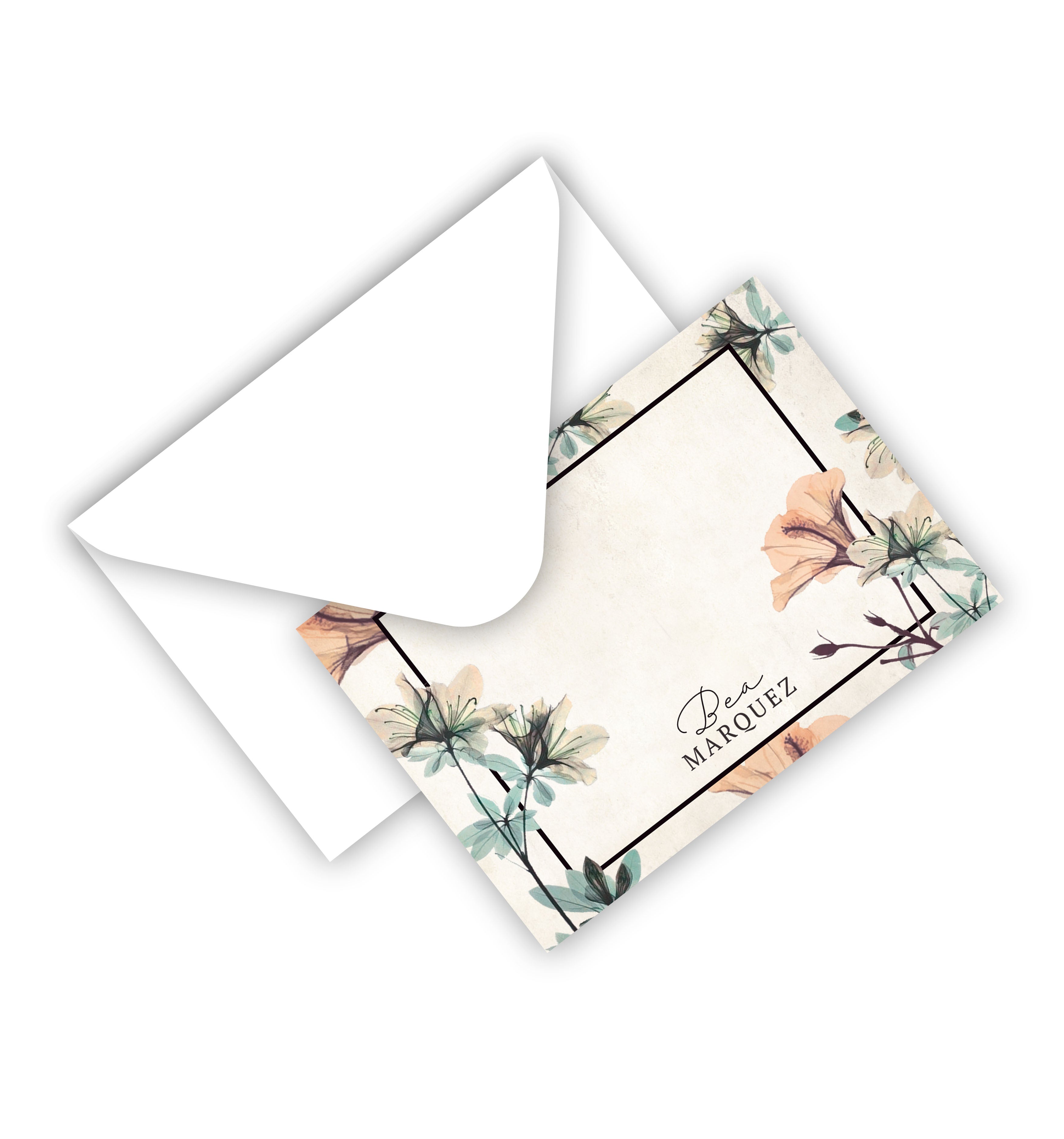 Flat Card With Envelope 60