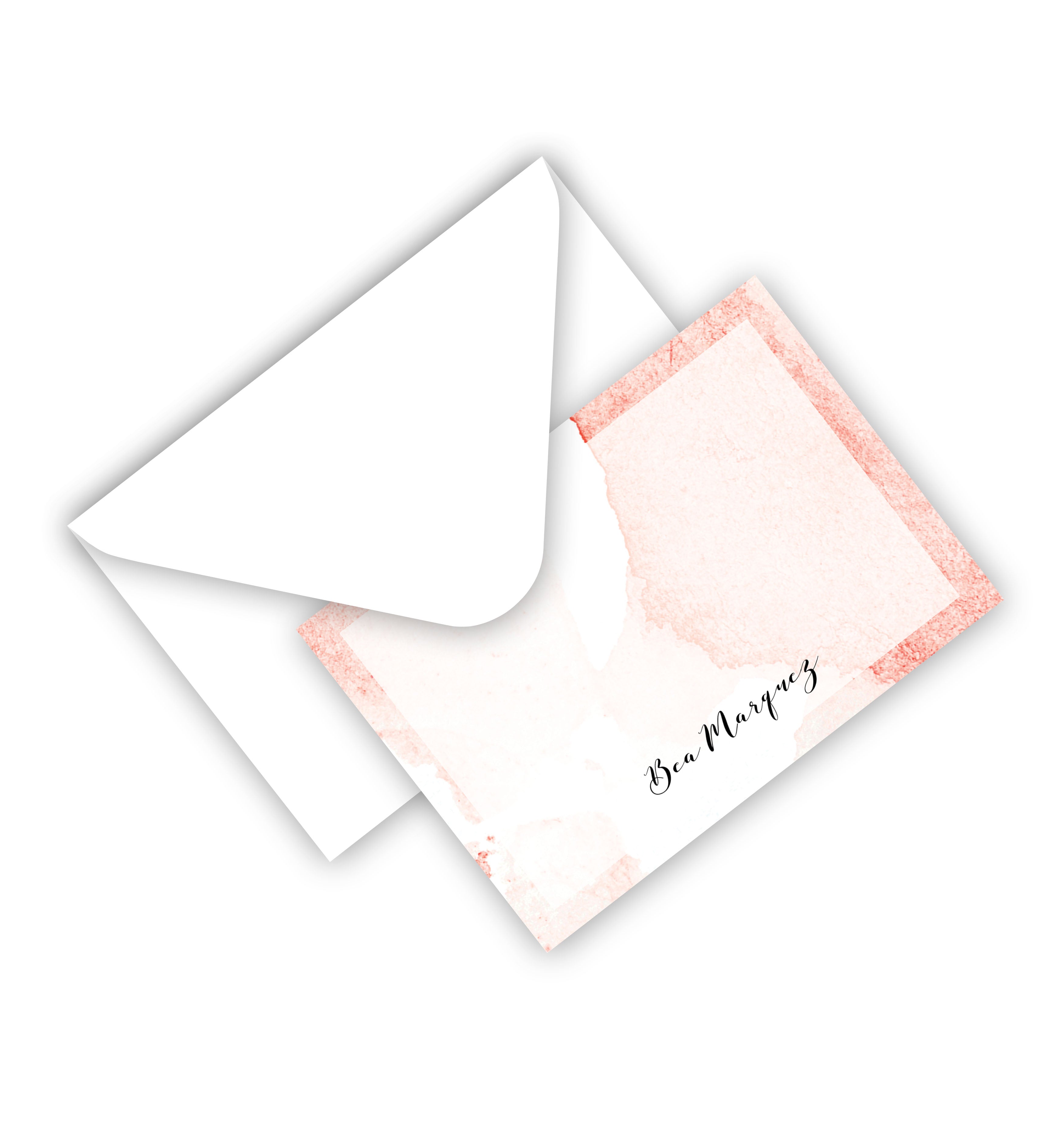 Flat Card With Envelope 75