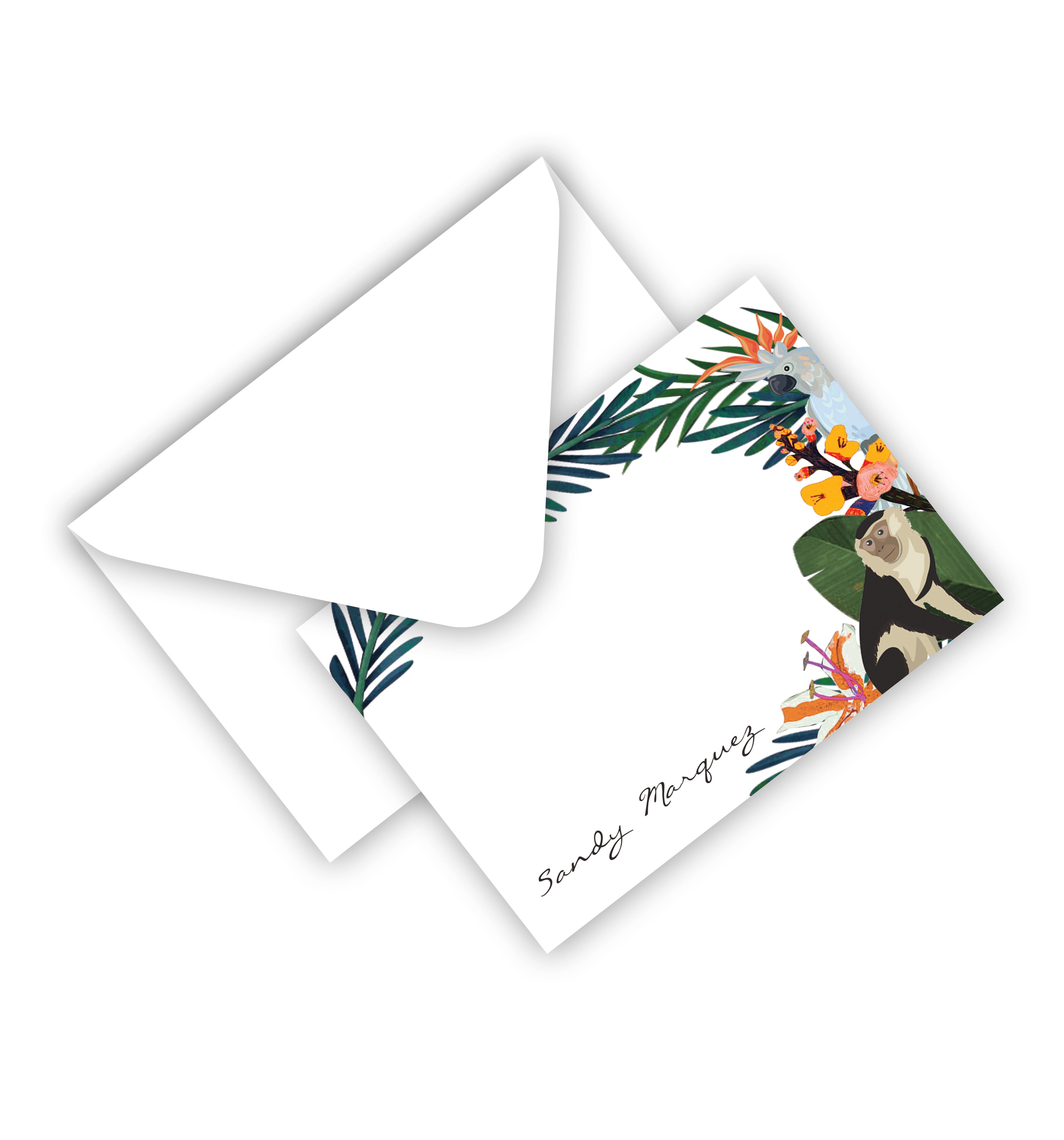 Flat Card With Envelope 243