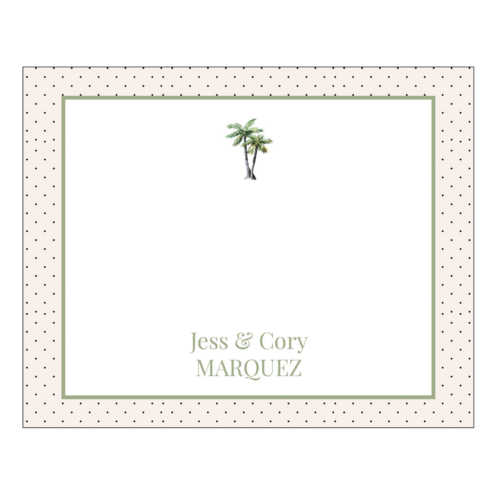 Flat Card With Envelope 257