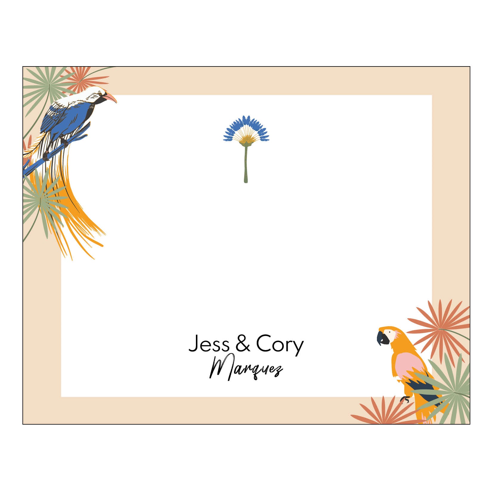 Flat Card With Envelope 279