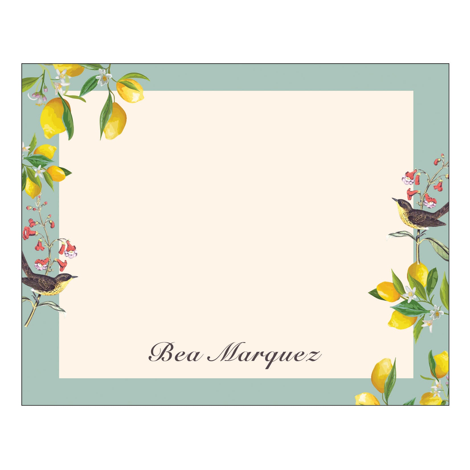 Flat Card With Envelope 280