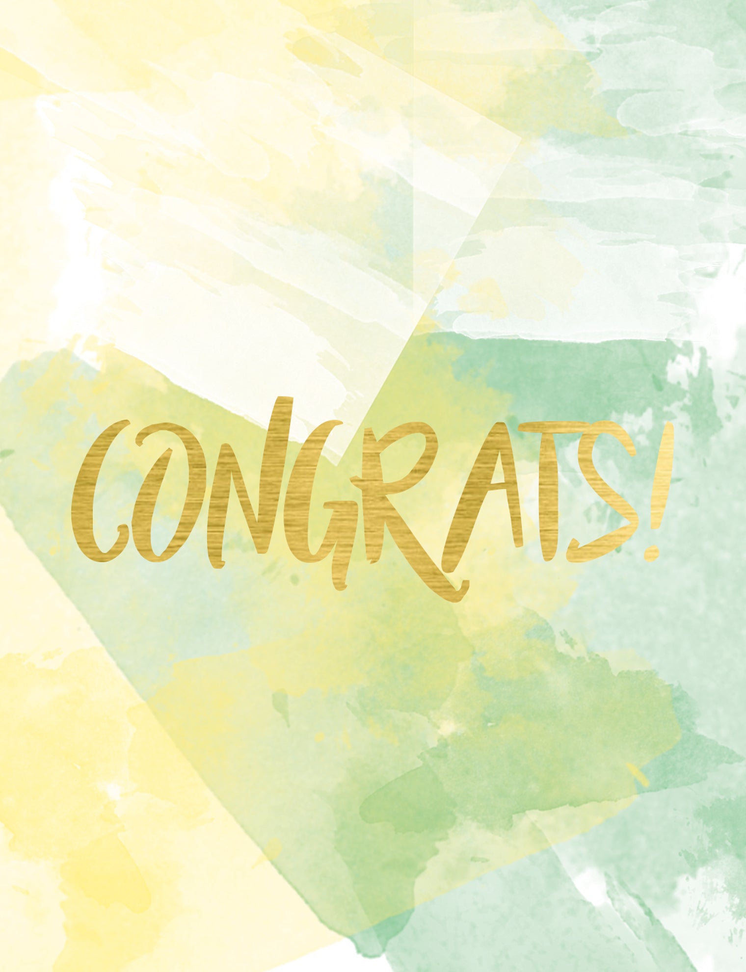 Congrats Greeting Card
