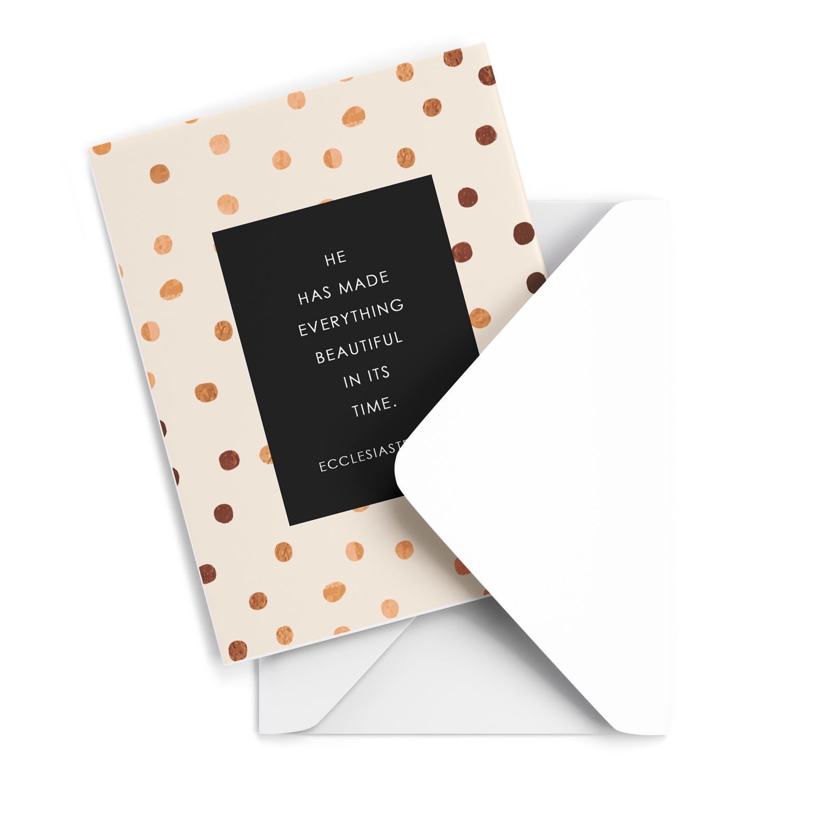 Ecclesiastes 3:11 Faith Card