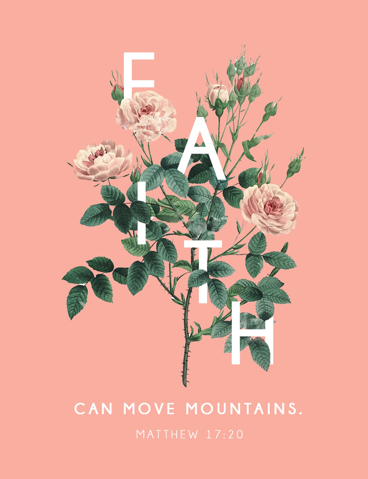 Matthew 7:20 Faith Card